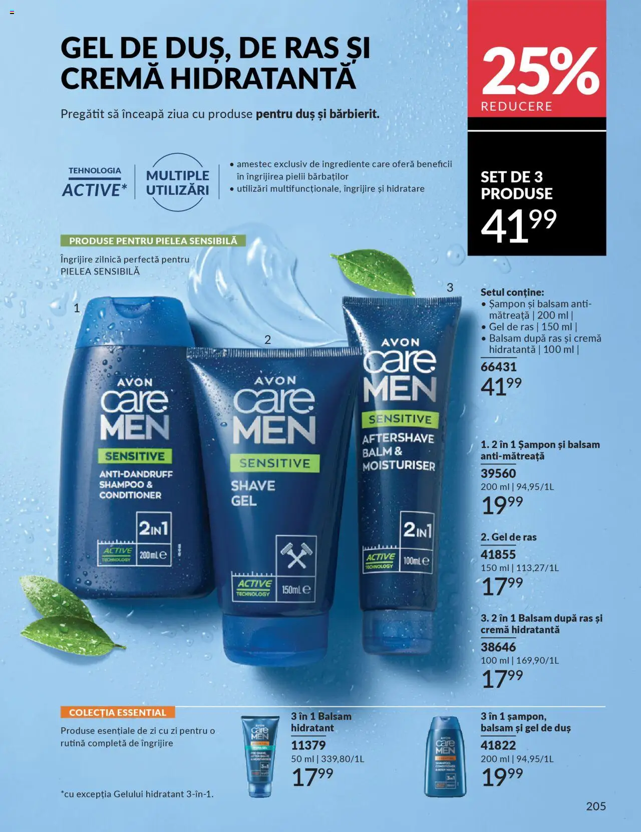 Catalog Avon 1 - 30 Octombrie 2025 | Pagina 207 | Produse: Gel de ras, Arapsaçı, Duș, Gel de duș