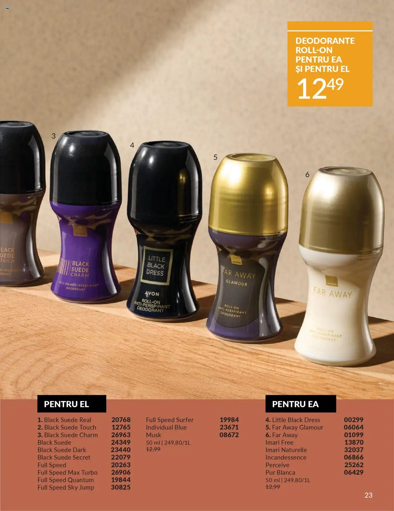 Catalog Avon 1 - 30 Octombrie 2025 | Pagina 25 | Produse: Deodorant, Antiperspirant