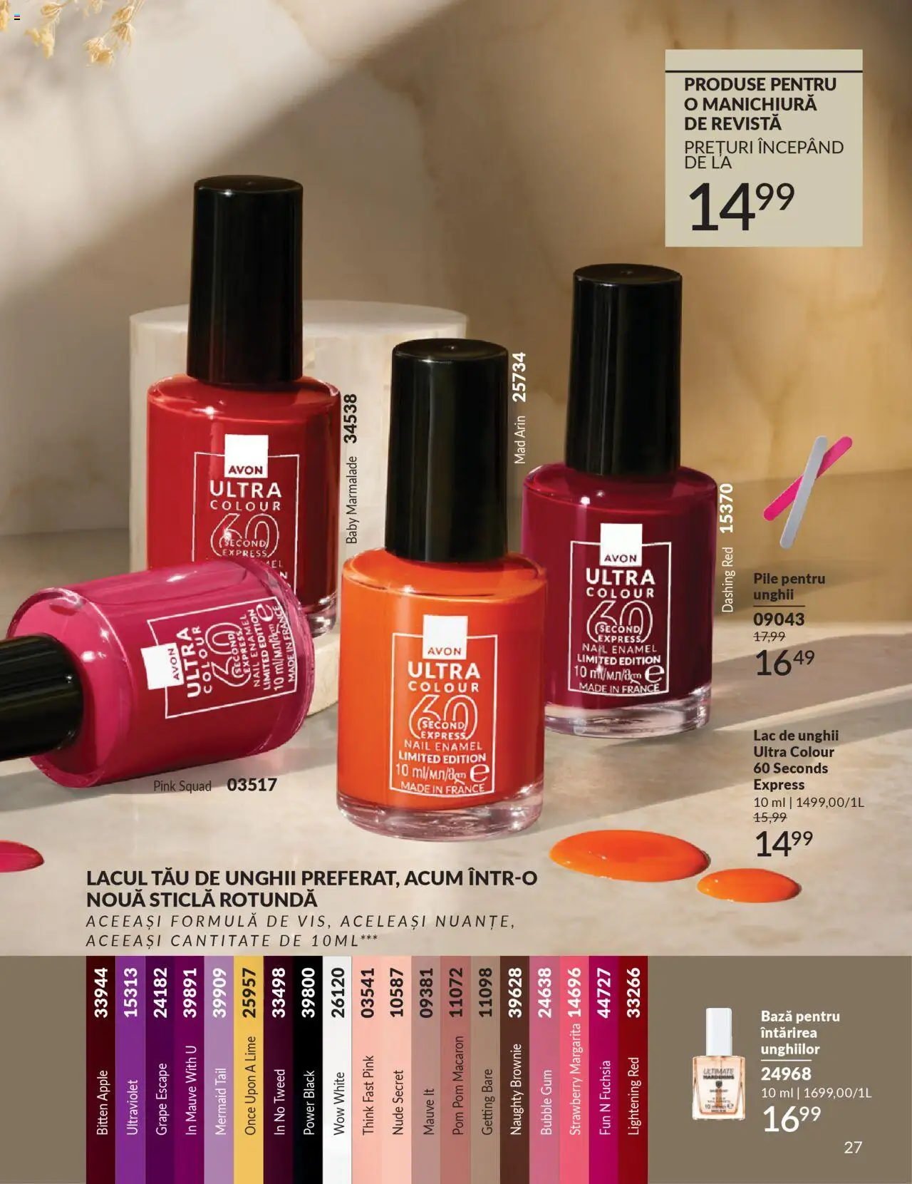 Catalog Avon 1 - 30 Octombrie 2025 | Pagina 29 | Produse: Lime, Lac de unghii, Apple