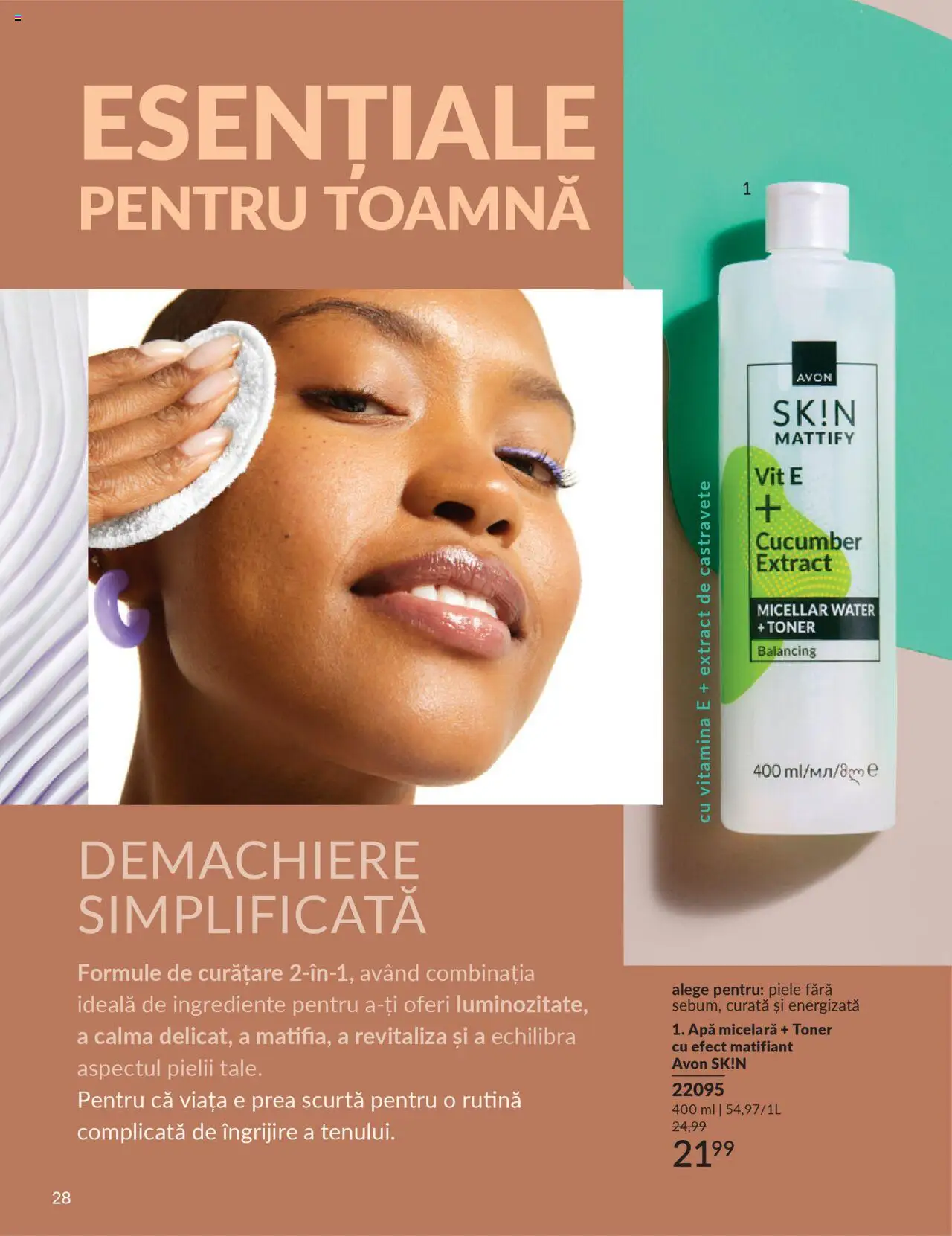 Catalog Avon 1 - 30 Octombrie 2025 | Pagina 30 | Produse: Toner, Apă micelară, Apă