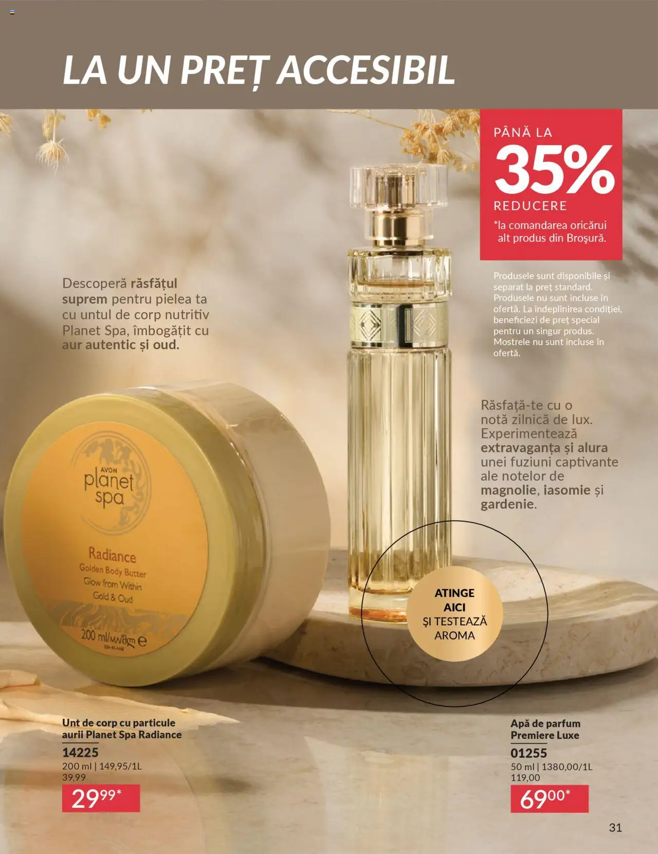 Catalog Avon 1 - 30 Octombrie 2025 | Pagina 33 | Produse: Unt de corp, Parfum, Unt, Apă