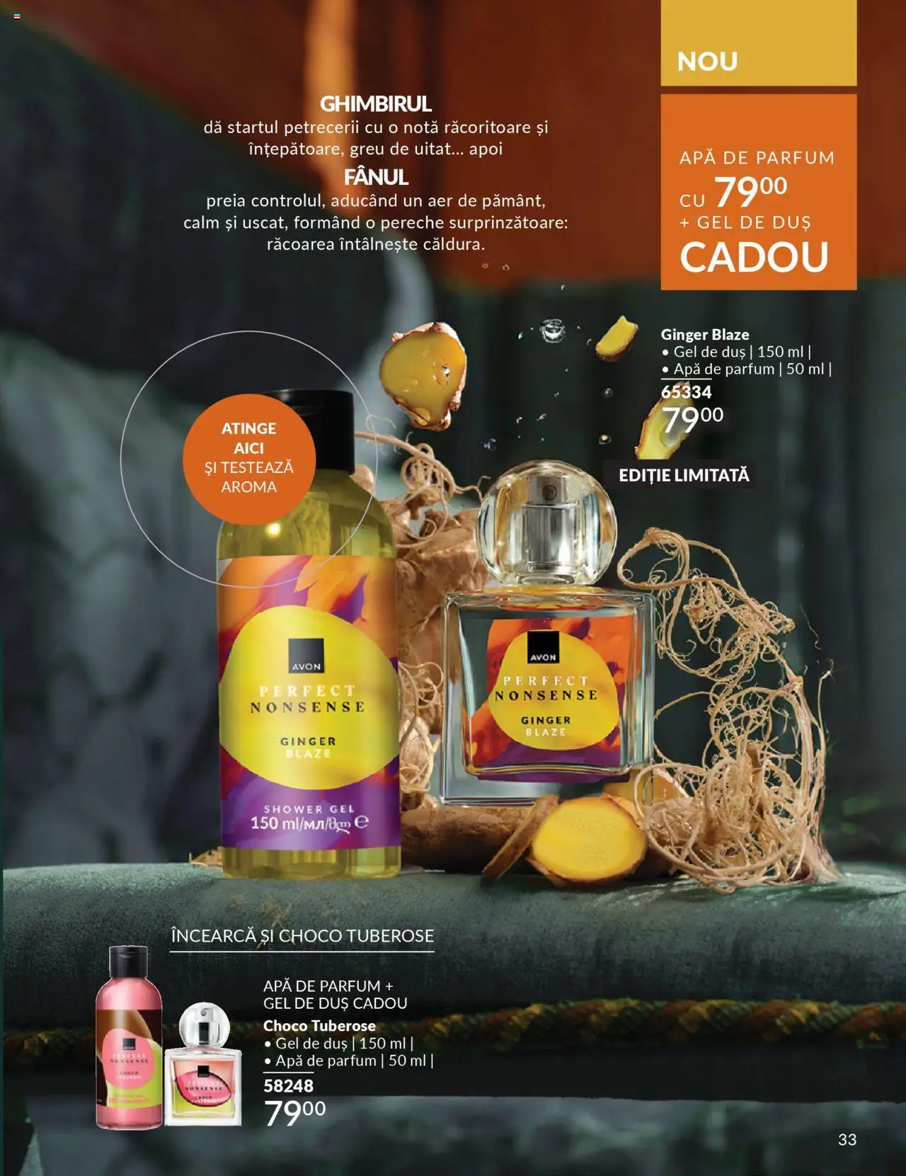 Catalog Avon 1 - 30 Octombrie 2025 | Pagina 35 | Produse: Apă de parfum, Duș, Parfum, Apă