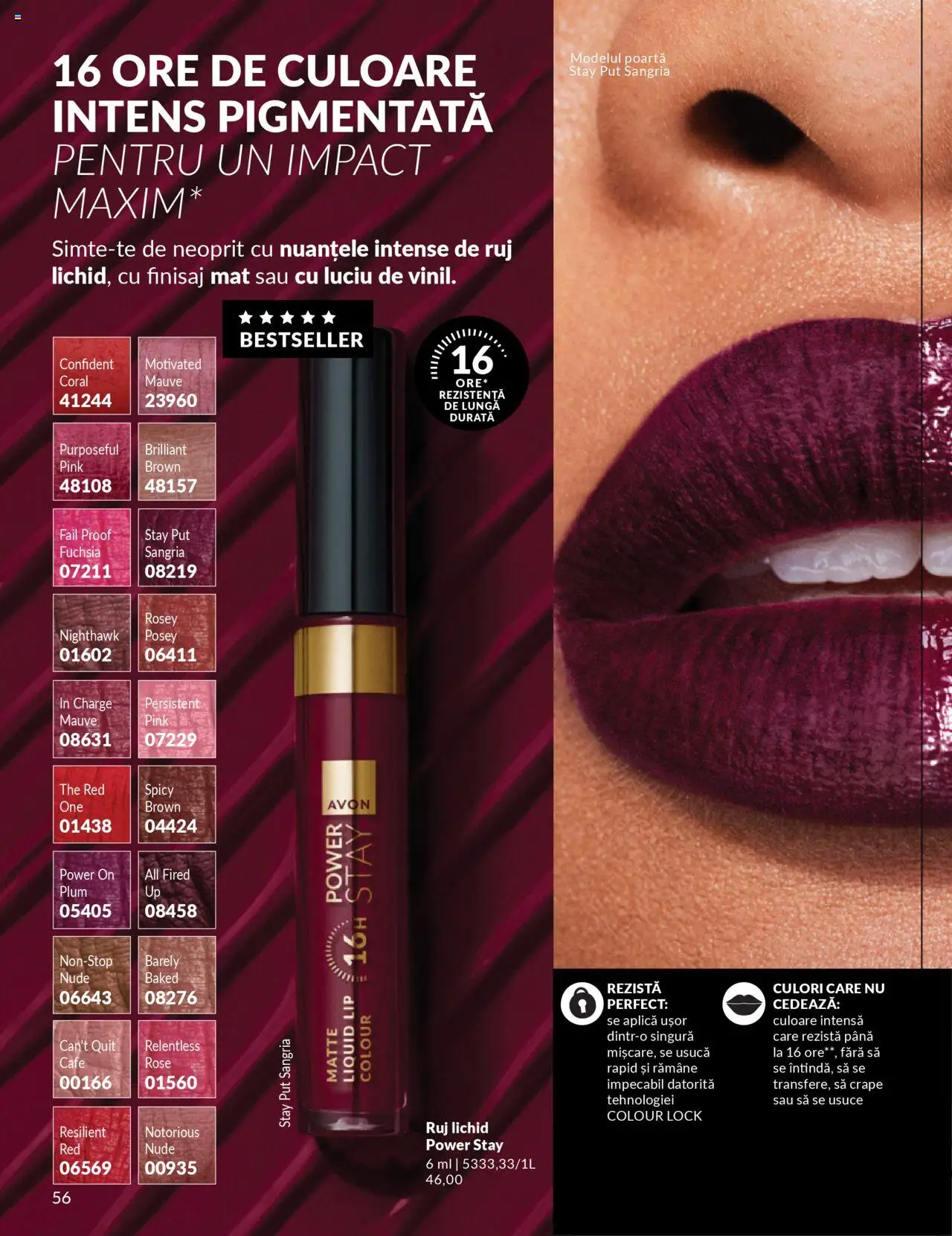 Catalog Avon 1 - 30 Octombrie 2025 | Pagina 58 | Produse: Ruj, Peluş Köpek Yatağı