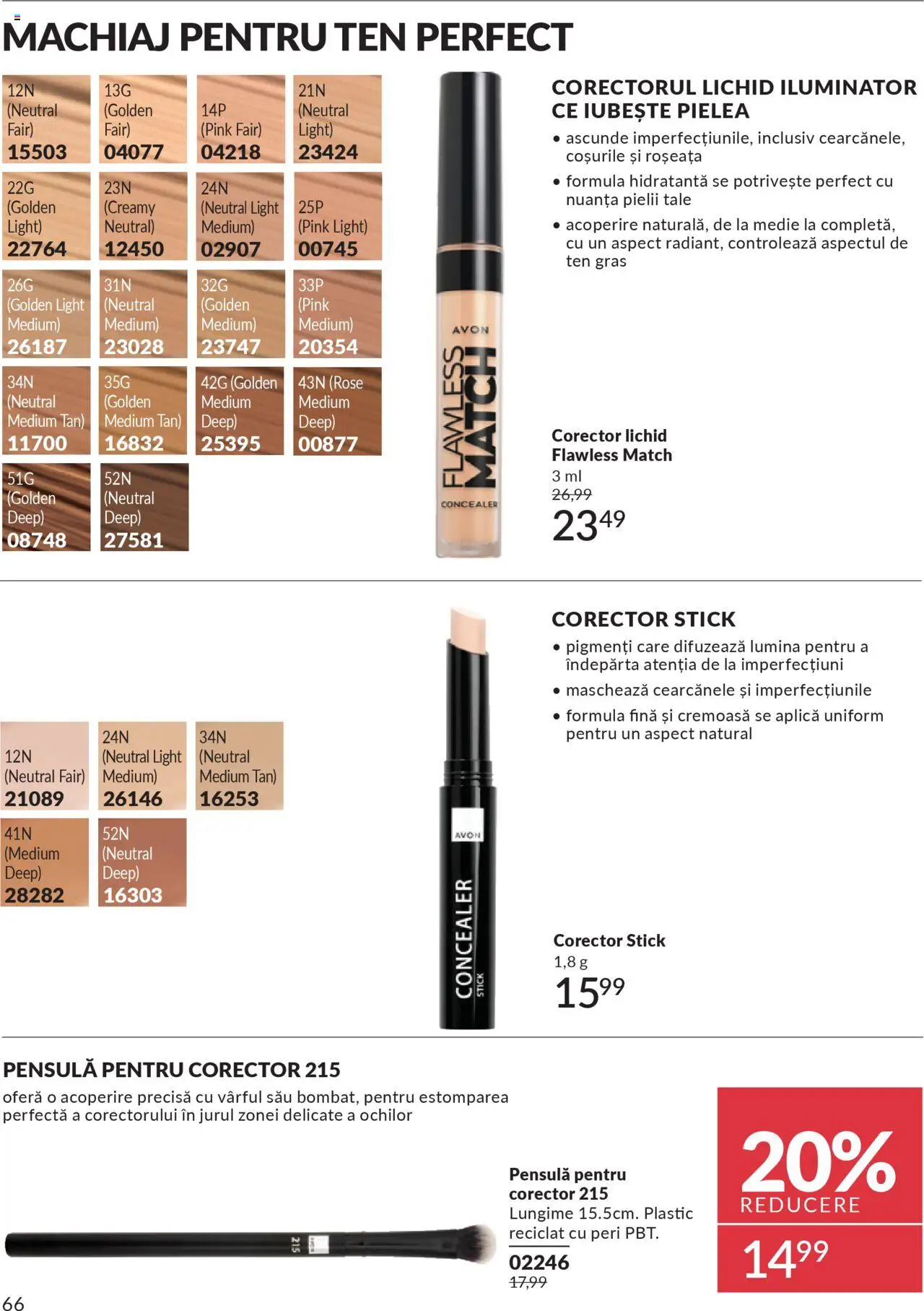Catalog Avon 1 - 30 Octombrie 2025 | Pagina 68 | Produse: Tavuk suyu, Machiaj, Concealer, Iluminator