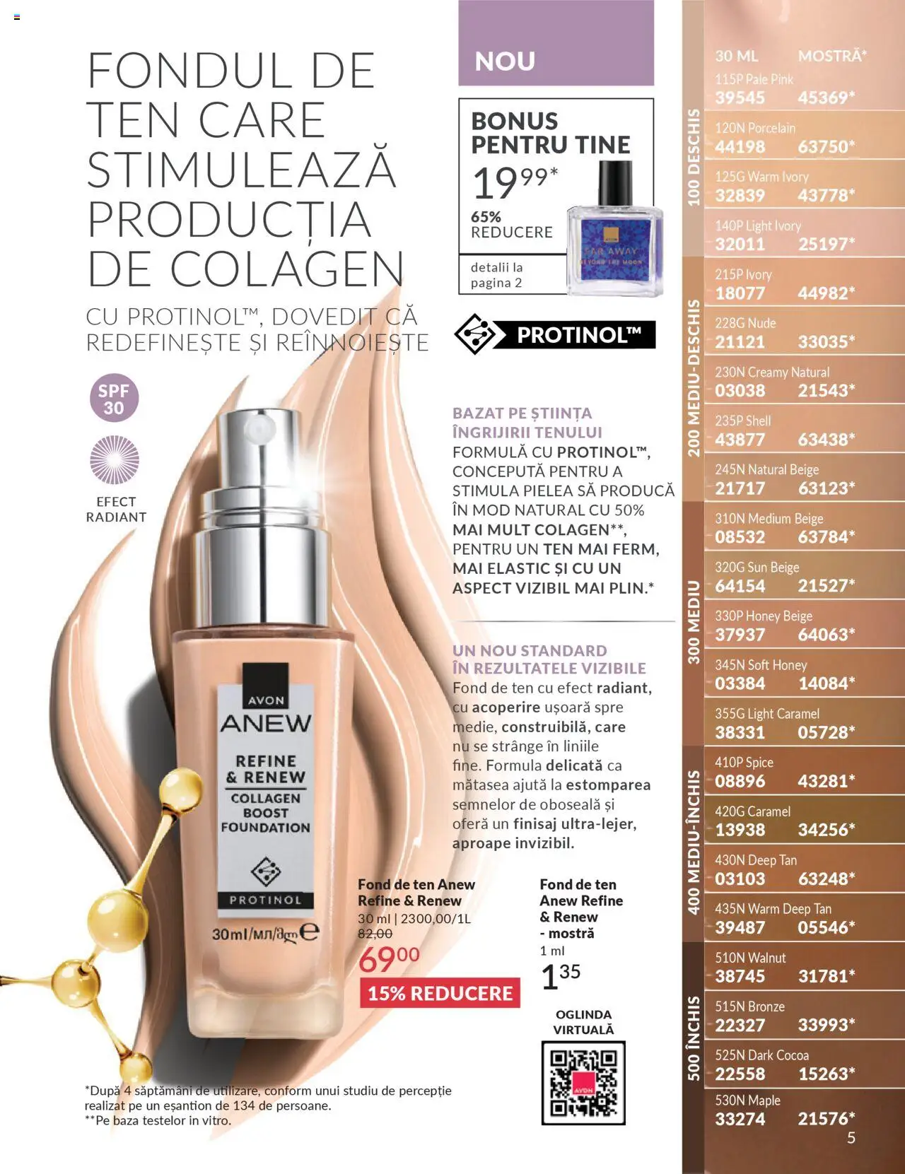 Catalog Avon 1 - 30 Octombrie 2025 | Pagina 7 | Produse: Fond de ten, Oglindă