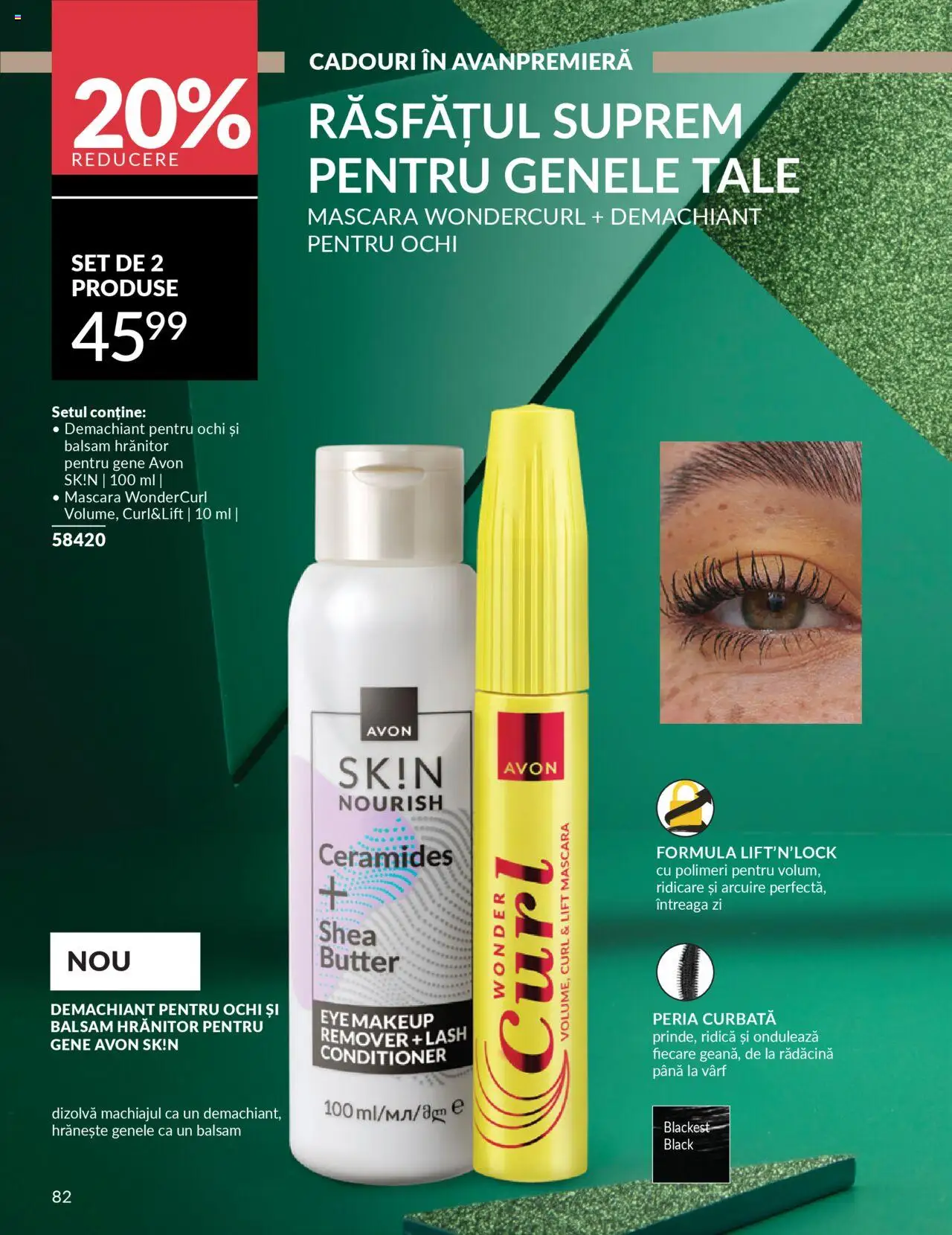 Catalog Avon 1 - 30 Octombrie 2025 | Pagina 84 | Produse: Demachiant, Mascara, Balsam