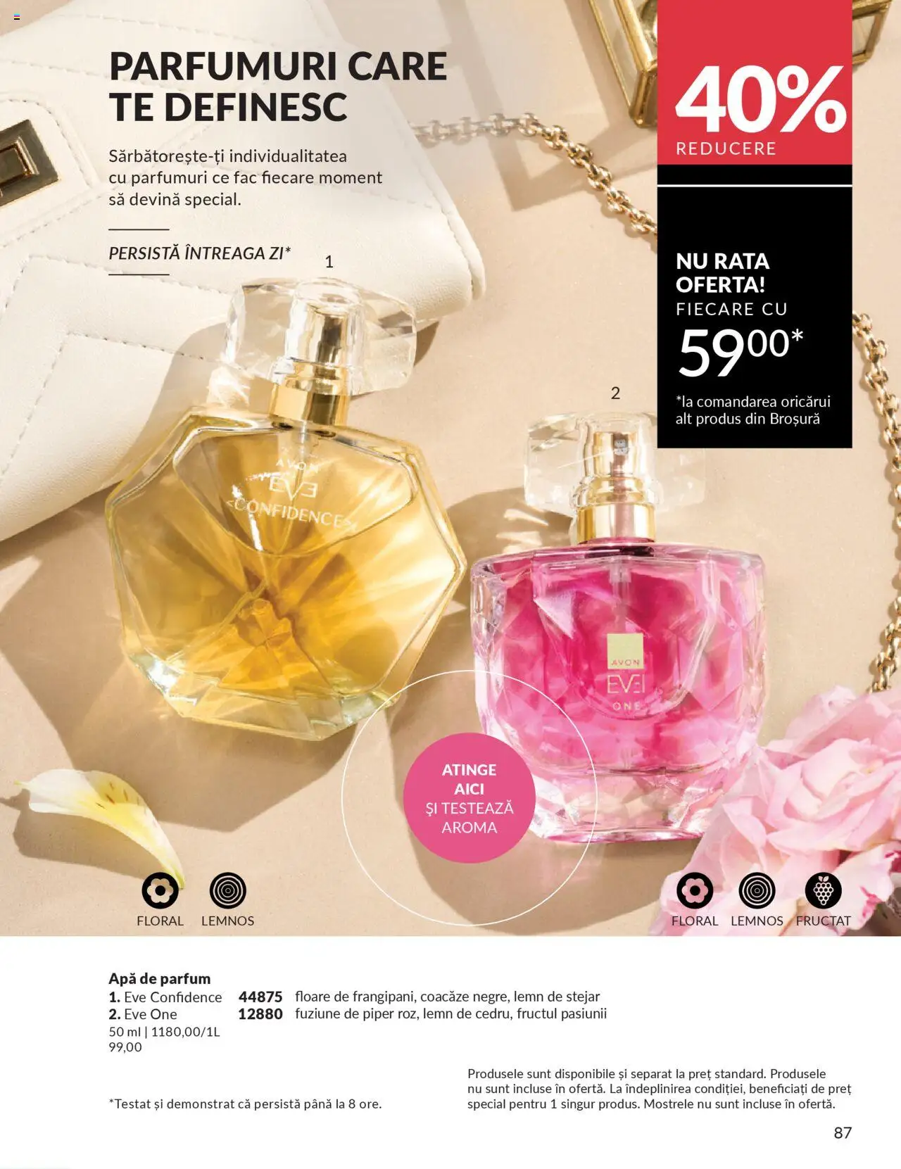 Catalog Avon 1 - 30 Octombrie 2025 | Pagina 89 | Produse: Apă de parfum, Parfum, Rață, Apă