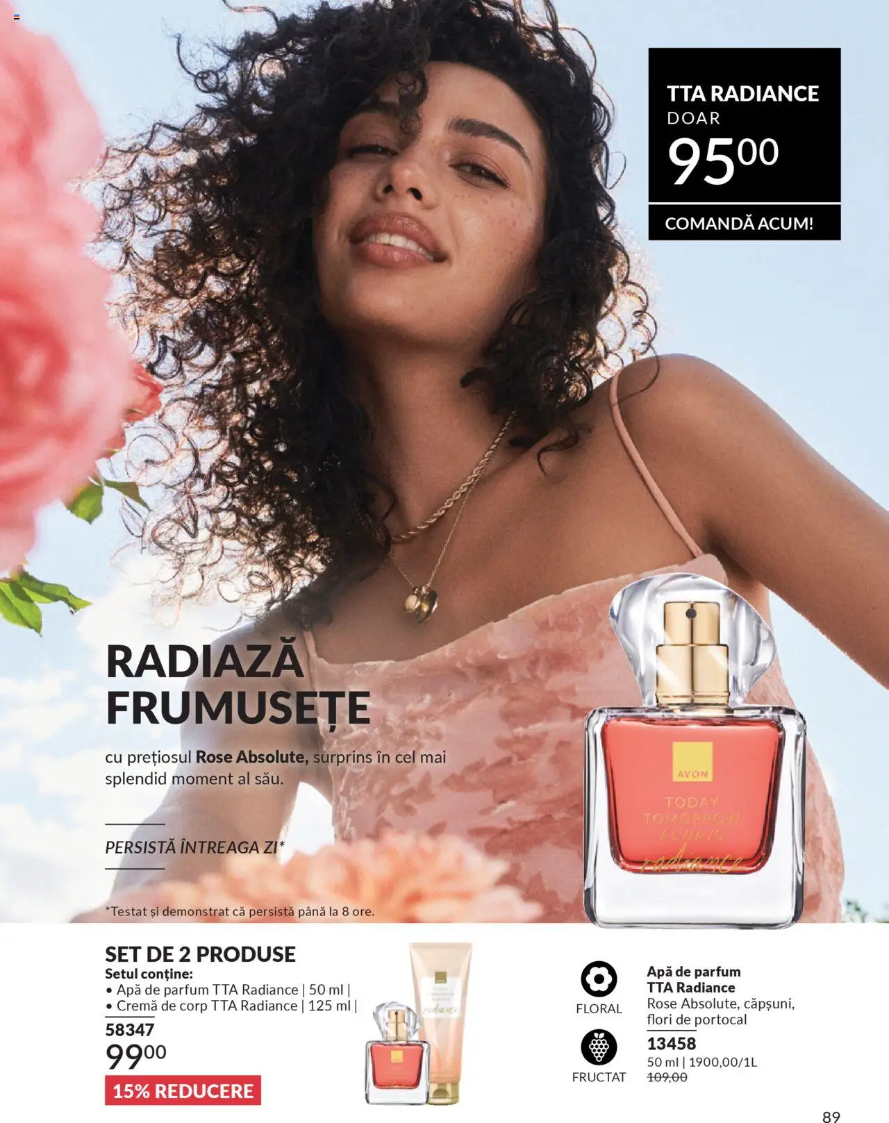 Catalog Avon 1 - 30 Octombrie 2025 | Pagina 91 | Produse: Apă de parfum, Cremă, Cremă de corp, Apă