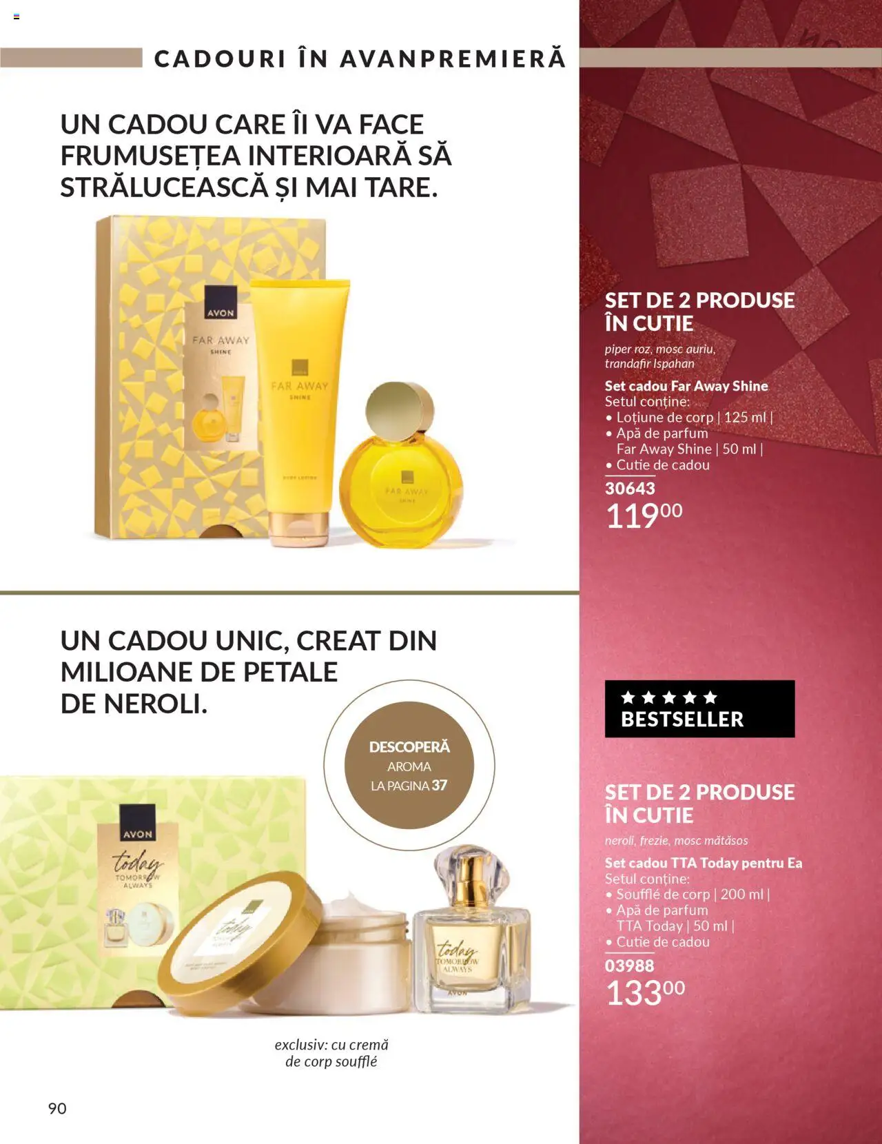 Catalog Avon 1 - 30 Octombrie 2025 | Pagina 92 | Produse: Cutie, Parfum, Cremă de corp, Apă