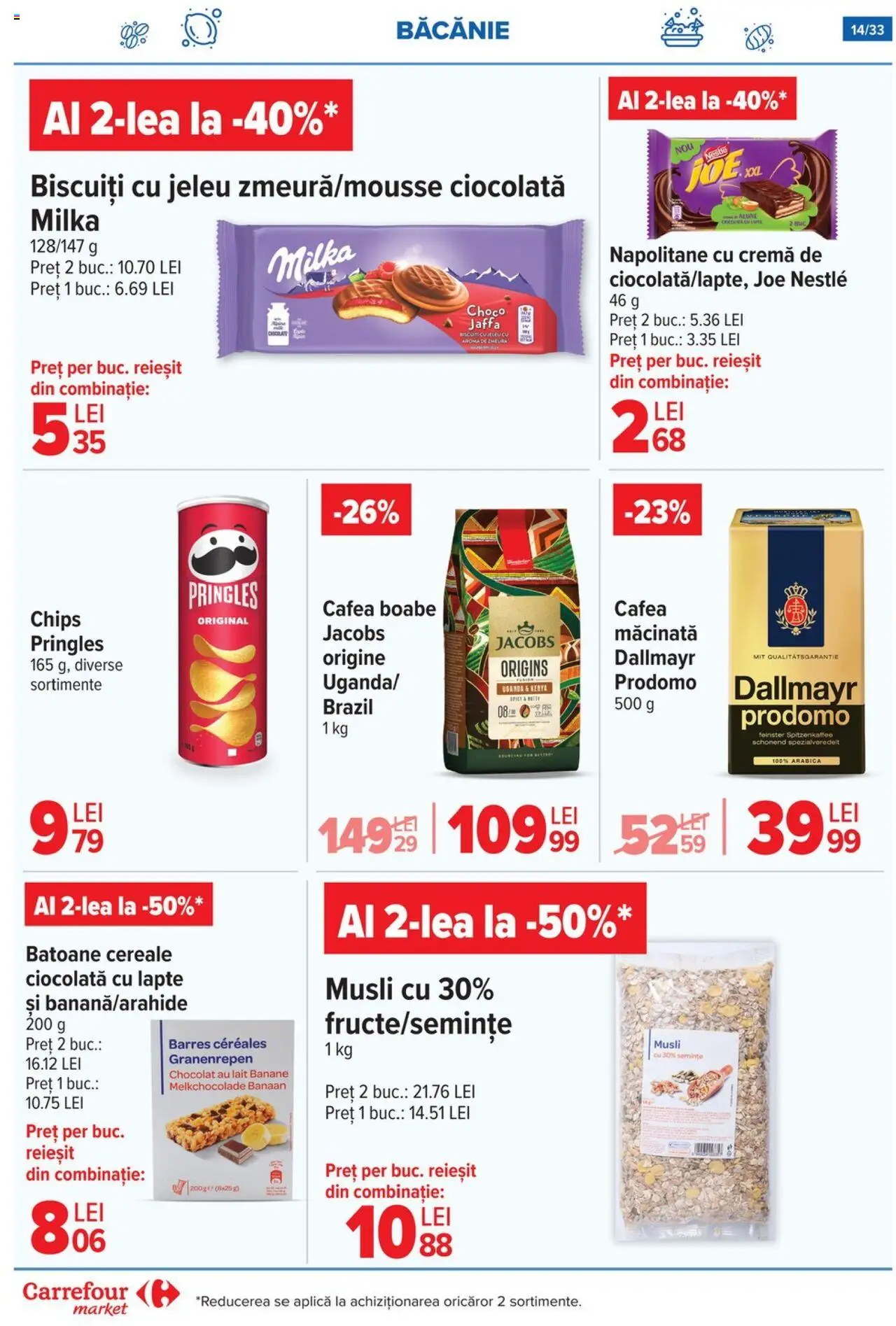 Catalog Carrefour 1 - 13 Octombrie 2025 | Pagina 15 | Produse: Cafea, Ciocolată, Banane, Cereale
