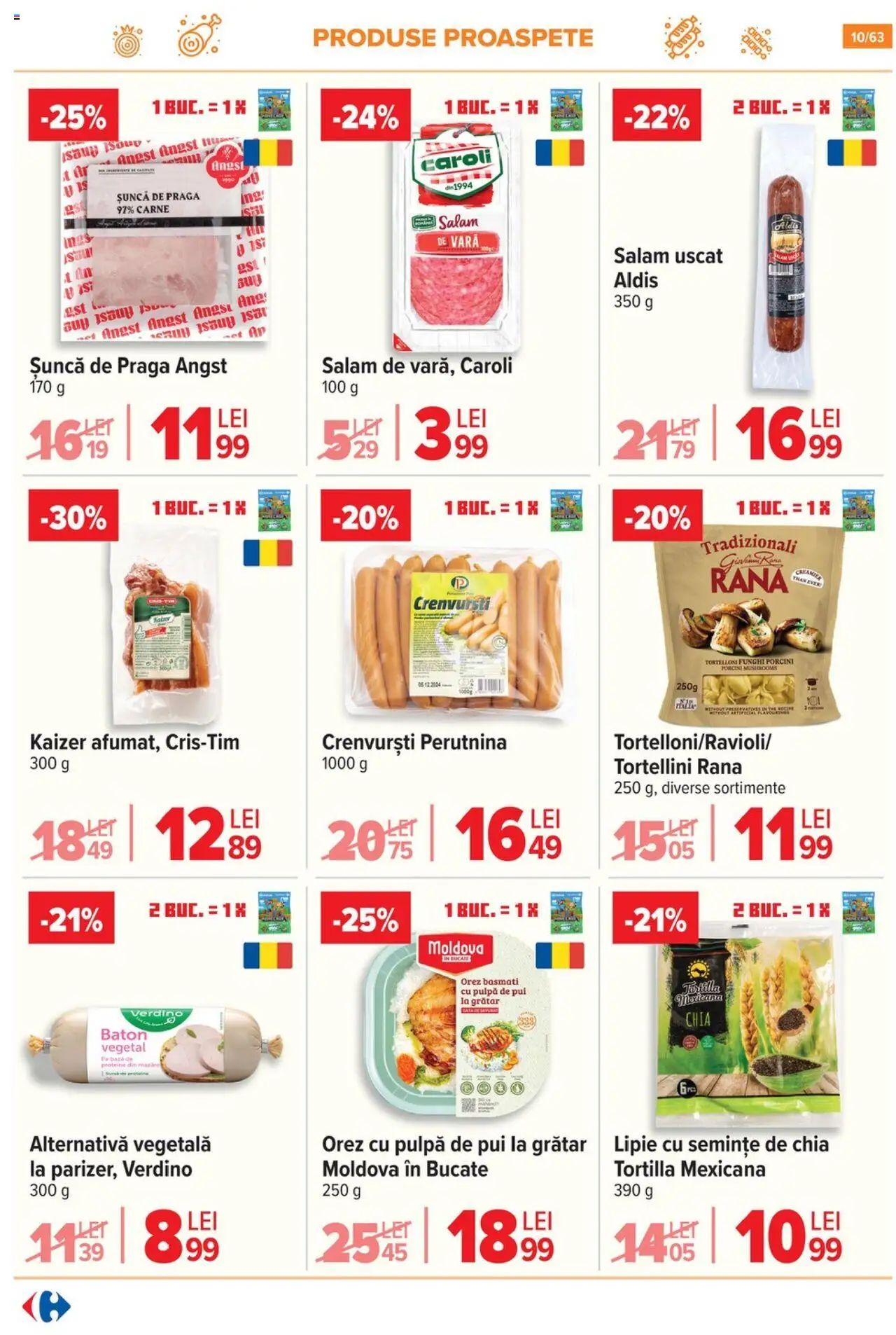 Catalog Carrefour 1 - 13 Octombrie 2025 | Pagina 11 | Produse: Grătar, Hacıyatmaz Kedi Oyuncağı, Crenvurști, Semințe