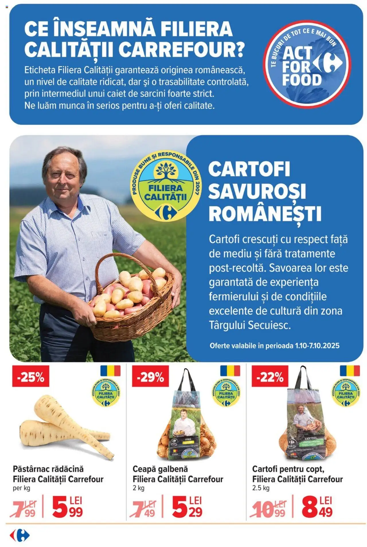 Catalog Carrefour 1 - 13 Octombrie 2025 | Pagina 20 | Produse: Press Kemik, Ceapă galbenă, Cartofi, Ceapă