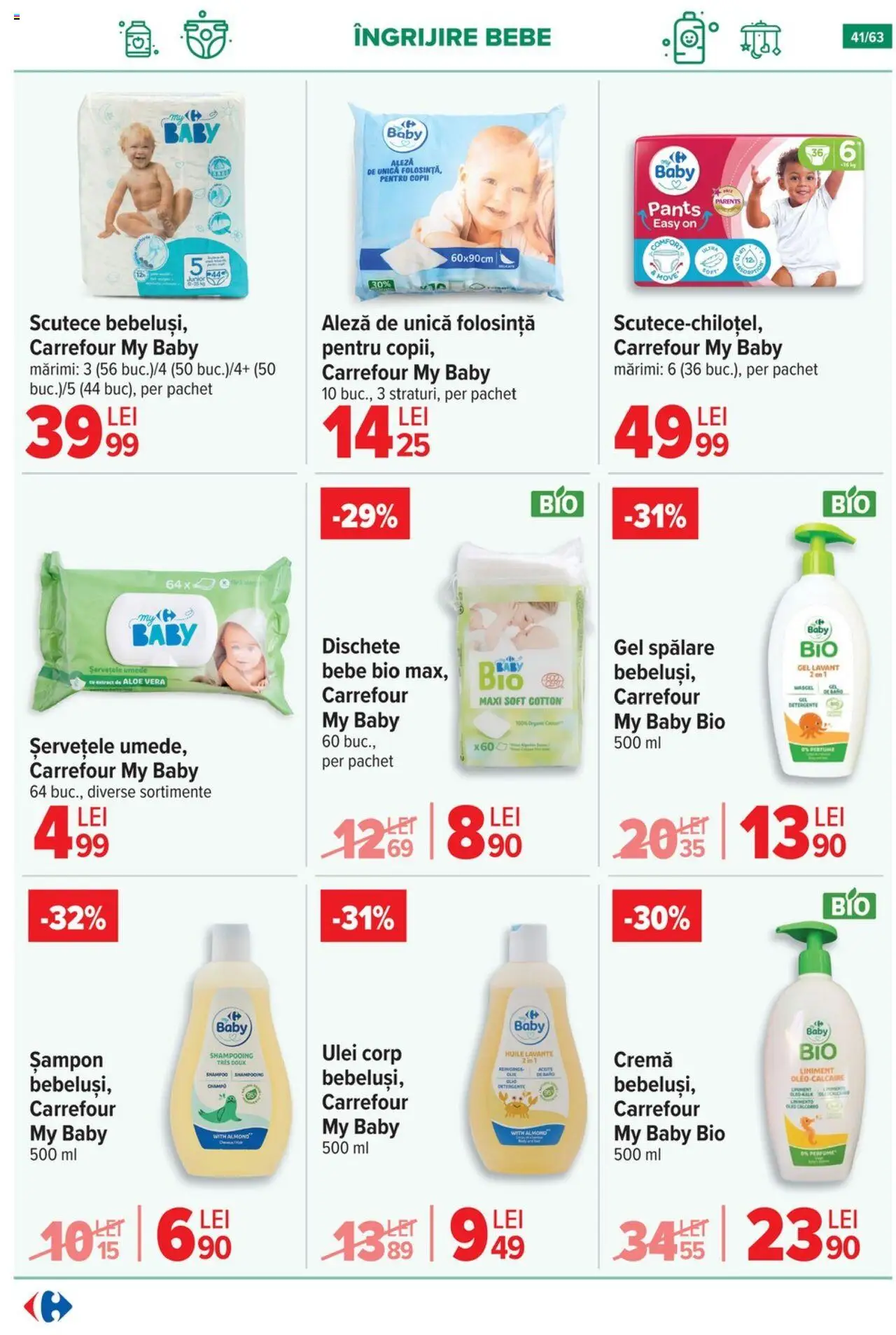 Catalog Carrefour 1 - 13 Octombrie 2025 | Pagina 42 | Produse: Şerit ödül, Aloe vera, Șampon, Ulei