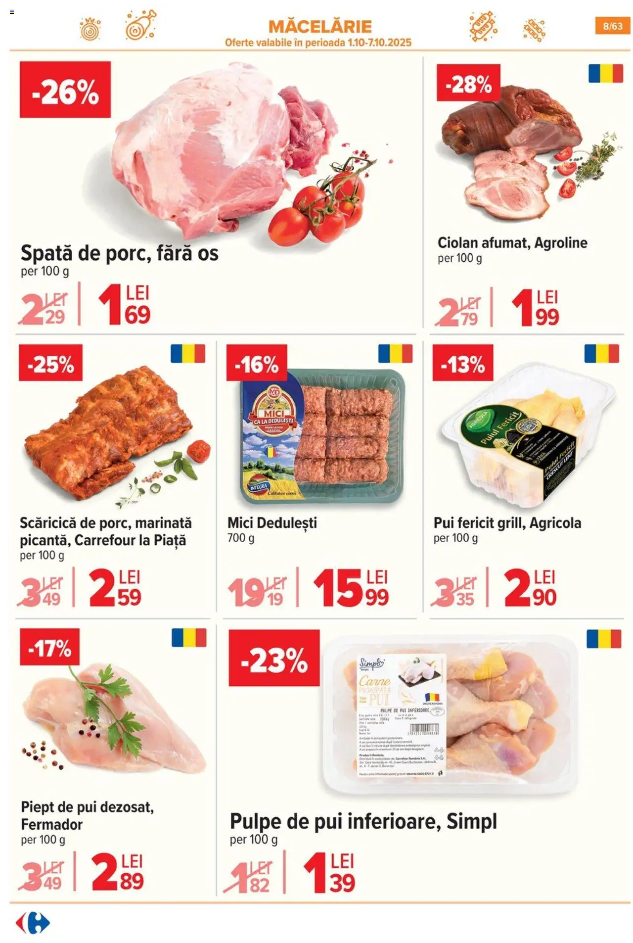 Catalog Carrefour 1 - 13 Octombrie 2025 | Pagina 9 | Produse: Hacıyatmaz Kedi Oyuncağı, Mici