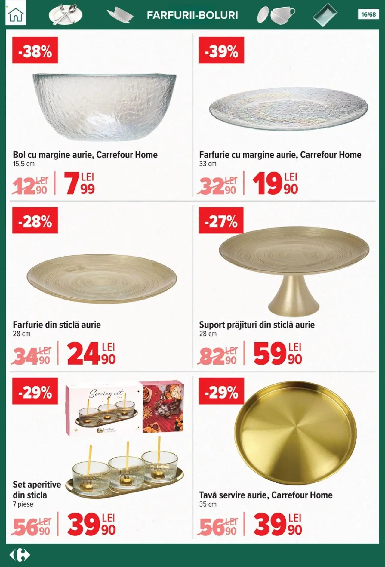 Catalog Carrefour 24 Septembrie - 27 Octombrie 2025 | Pagina 16 | Produse: Bol, Farfurie