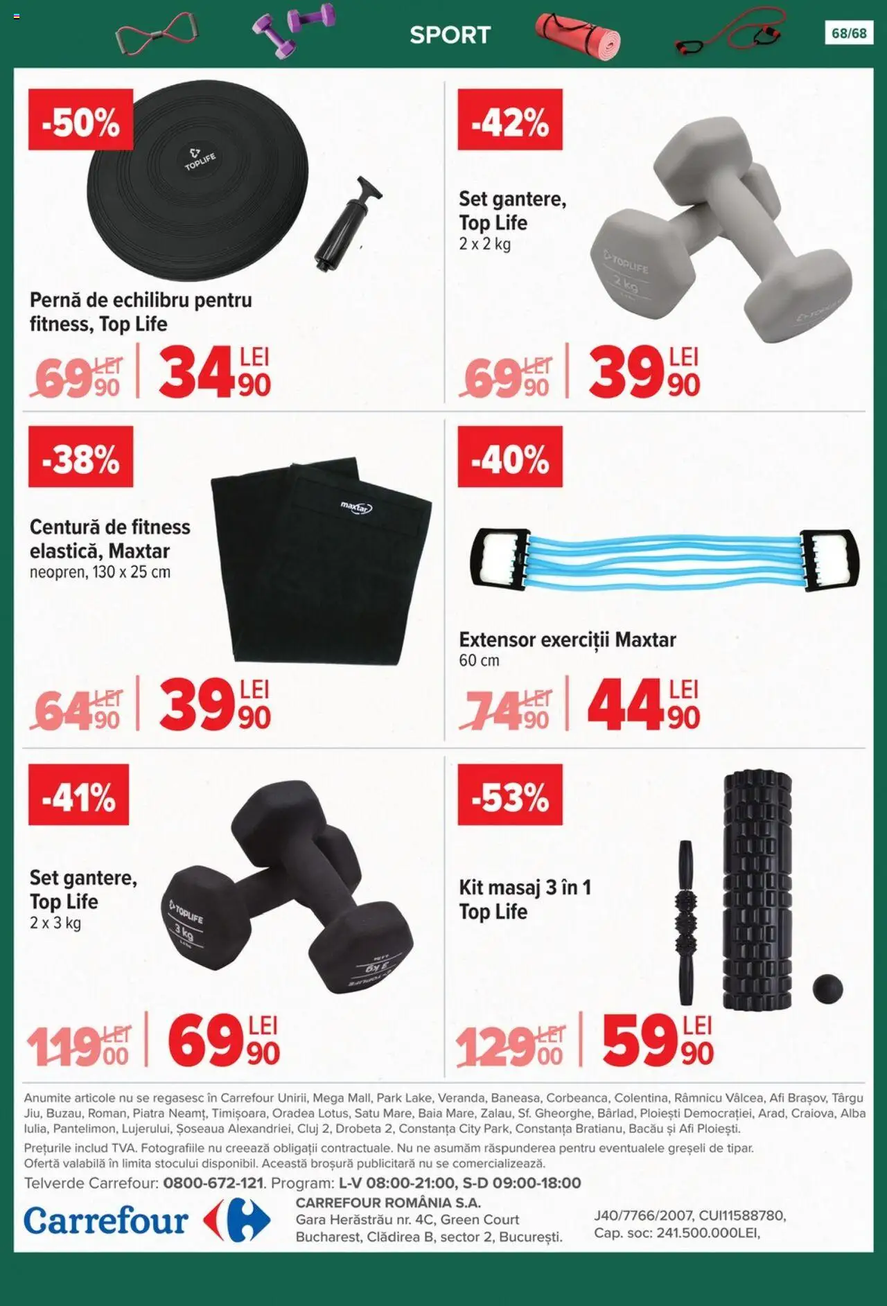Catalog Carrefour 24 Septembrie - 27 Octombrie 2025 | Pagina 68 | Produse: Top, Pernă