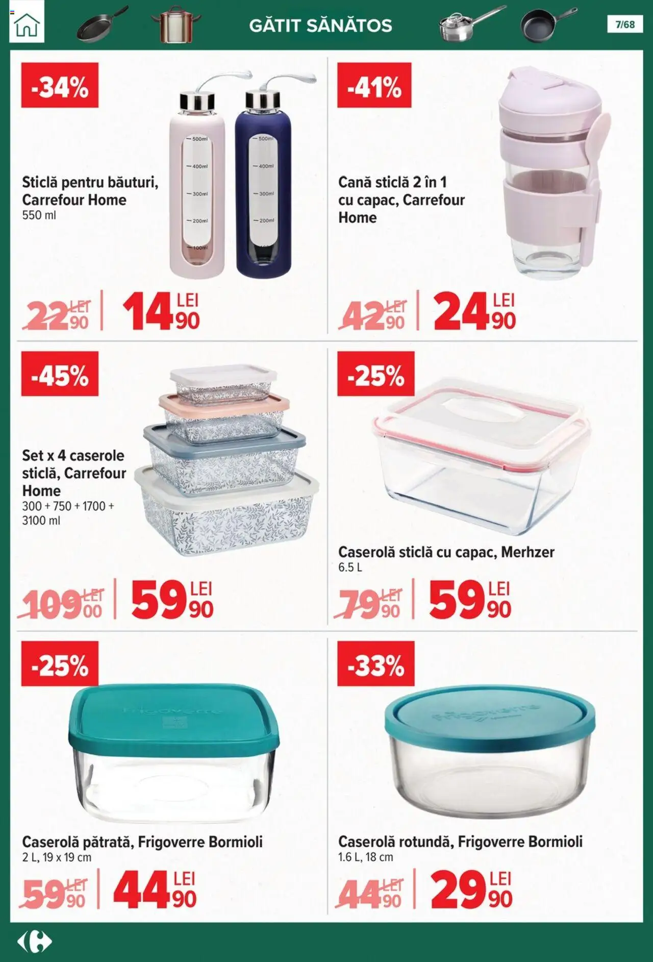 Catalog Carrefour 24 Septembrie - 27 Octombrie 2025 | Pagina 7 | Produse: Caserole