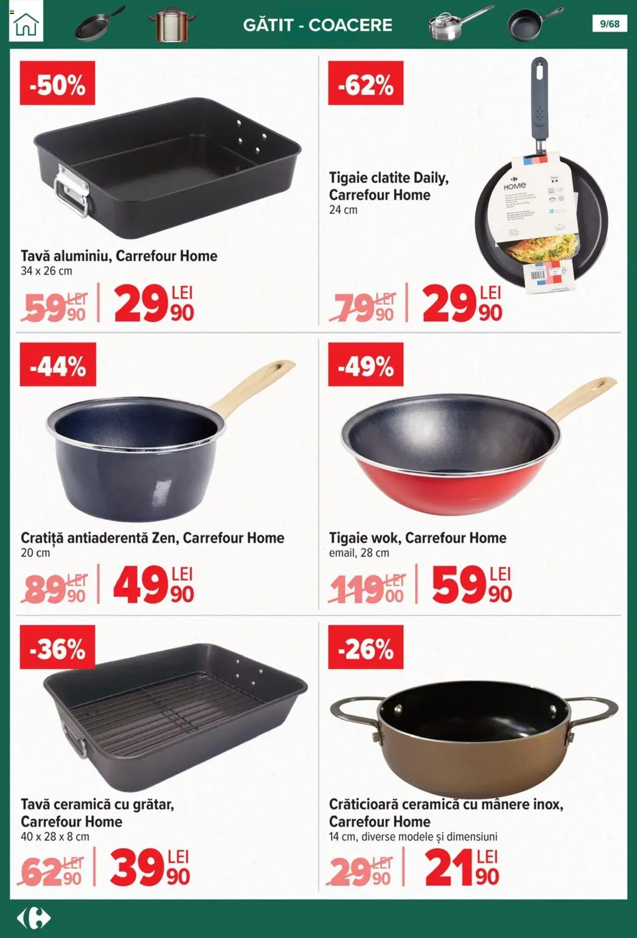 Catalog Carrefour 24 Septembrie - 27 Octombrie 2025 | Pagina 9 | Produse: Tigaie, Cratiță, Clătite