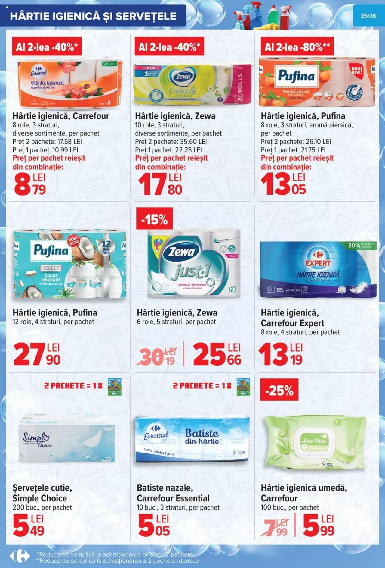 Catalog Carrefour 1 - 13 Octombrie 2025 | Pagina 26 | Produse: Piersică, Pară, Role, Parfum