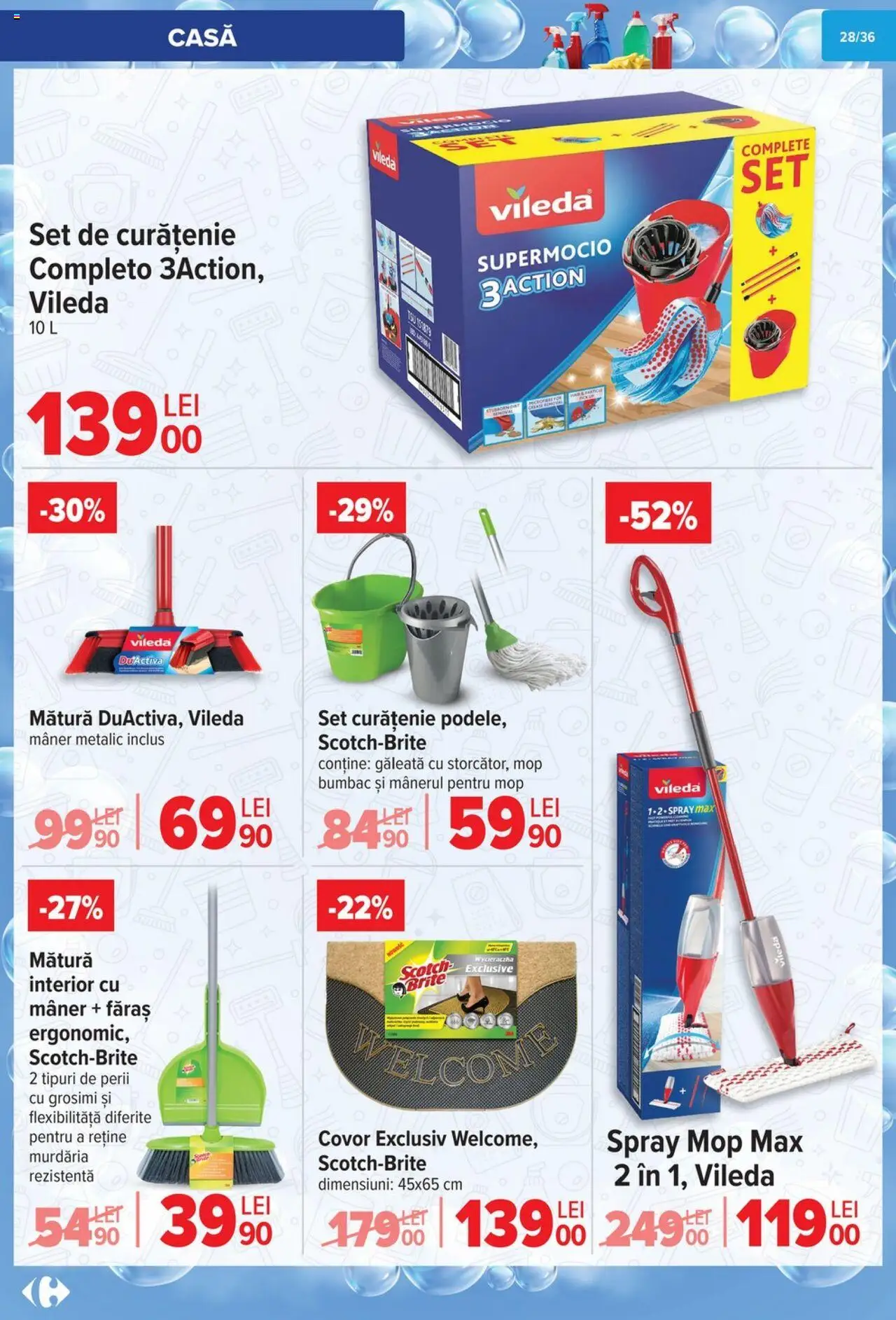 Catalog Carrefour 1 - 13 Octombrie 2025 | Pagina 29 | Produse: Mop, Mătură, Mâner, Covor