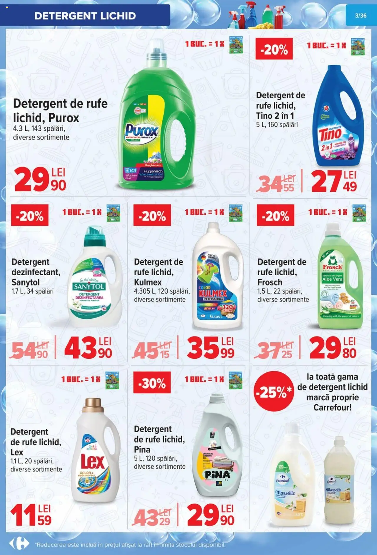 Catalog Carrefour 1 - 13 Octombrie 2025 | Pagina 4 | Produse: Aloe vera, Raft, Detergent
