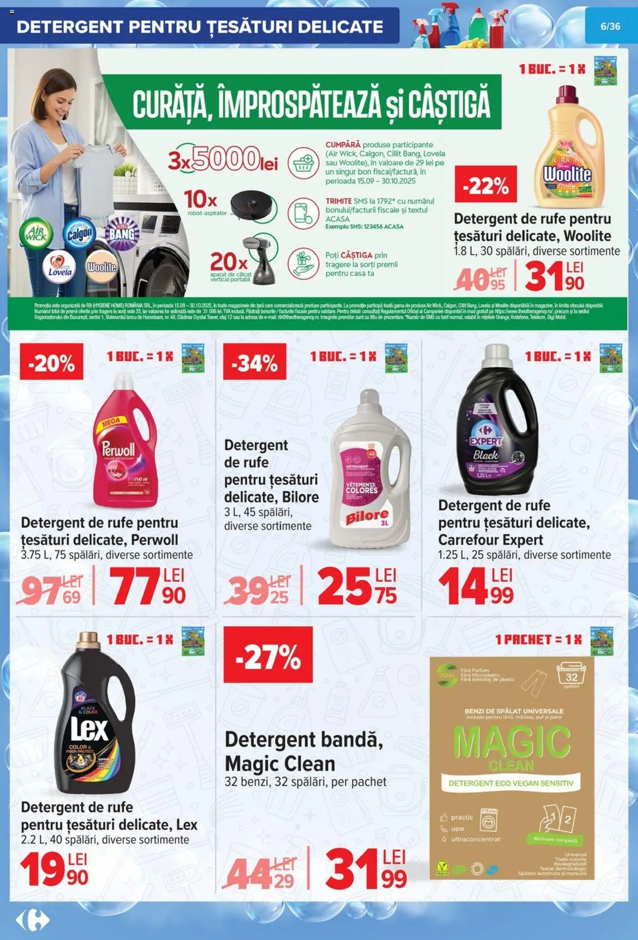 Catalog Carrefour 1 - 13 Octombrie 2025 | Pagina 7 | Produse: Aparat de călcat, Pomelo, Parfum, Detergent