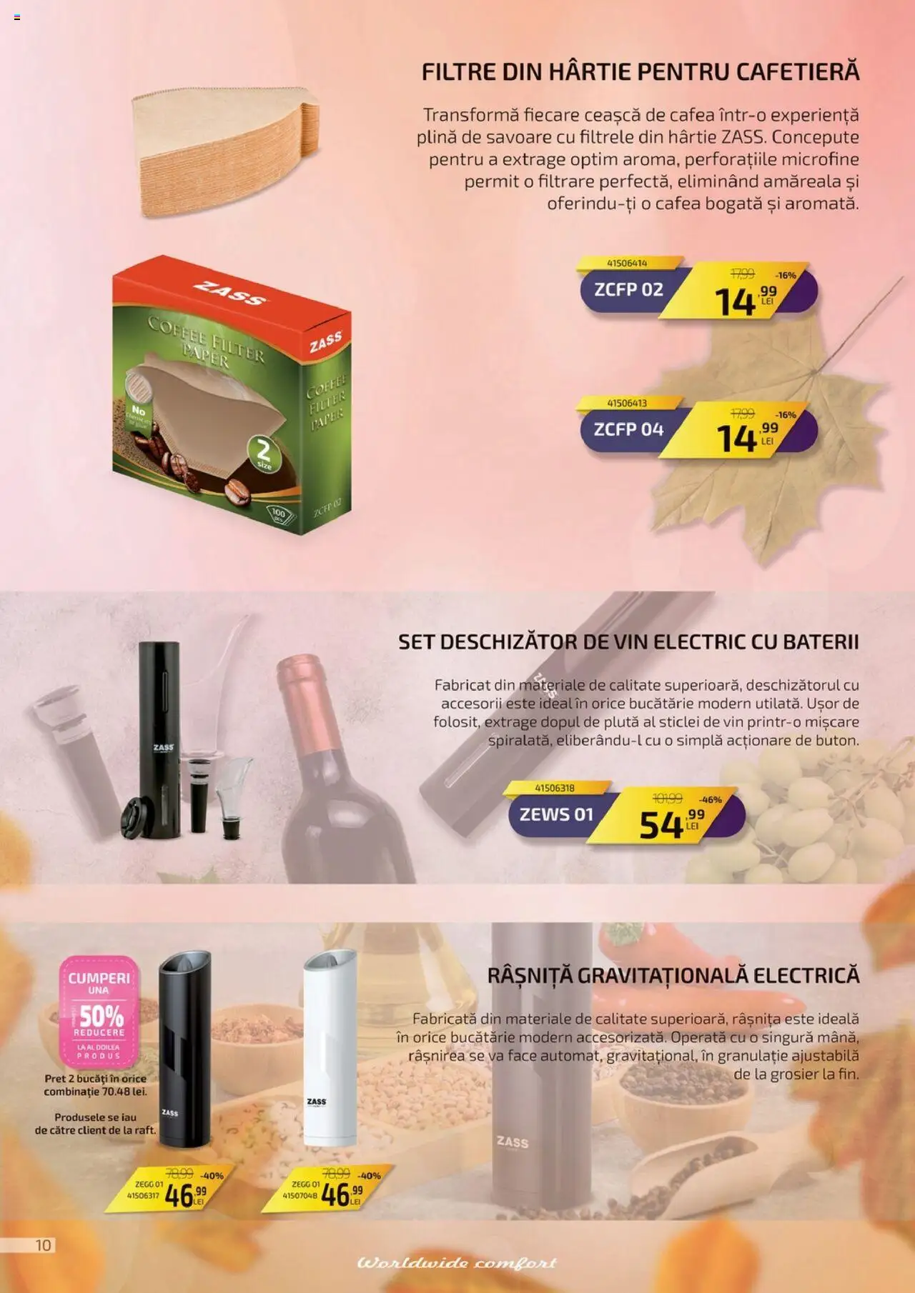 Catalog Carrefour 23 Septembrie - 26 Octombrie 2025 | Pagina 10 | Produse: Cafetieră, Bucătărie, Baterii, Vin