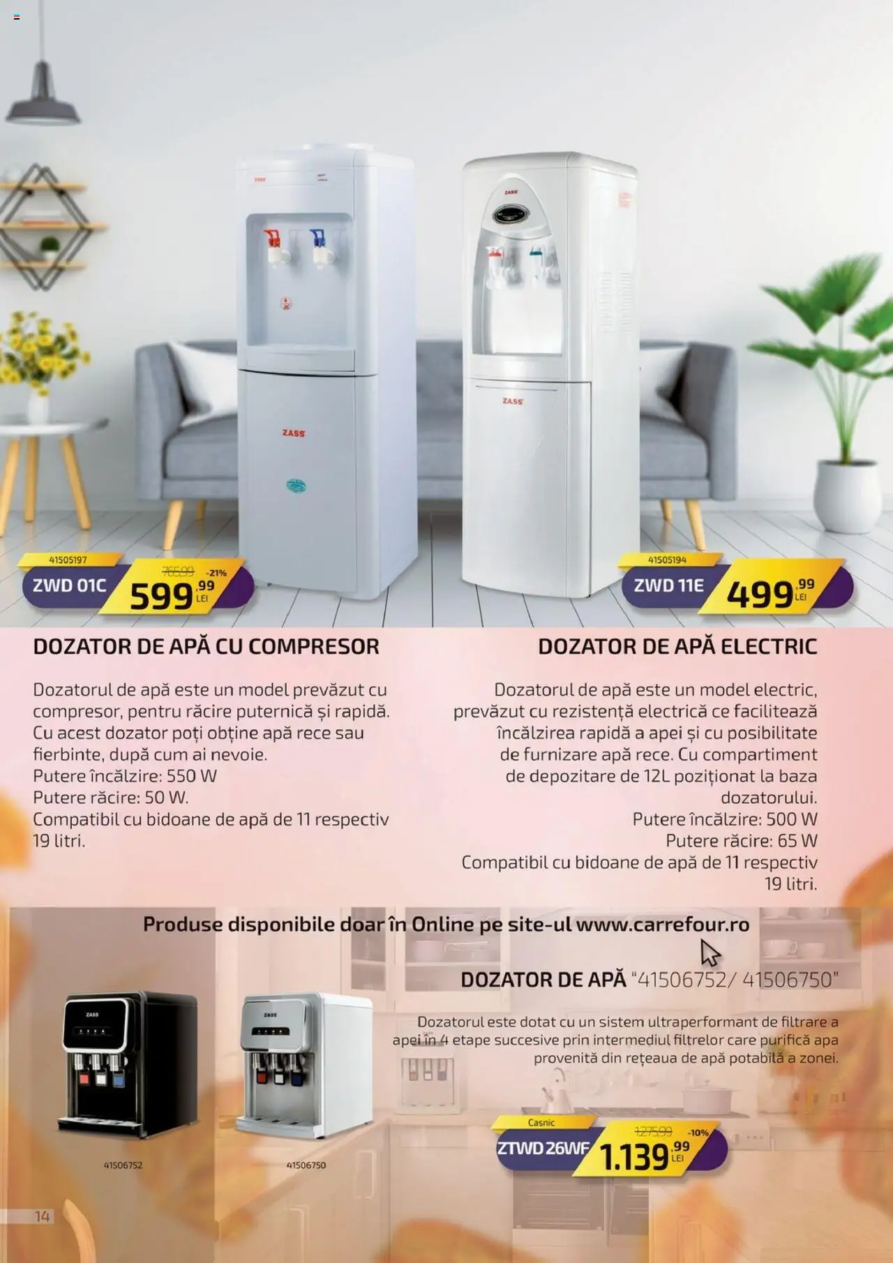 Catalog Carrefour 23 Septembrie - 26 Octombrie 2025 | Pagina 14 | Produse: Apă