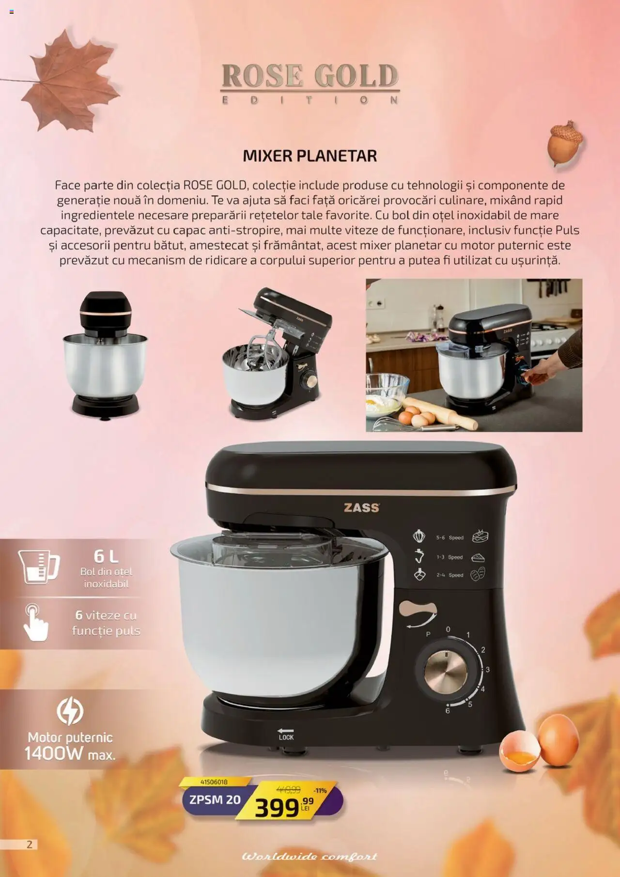 Catalog Carrefour 23 Septembrie - 26 Octombrie 2025 | Pagina 2 | Produse: Mixer, Bol