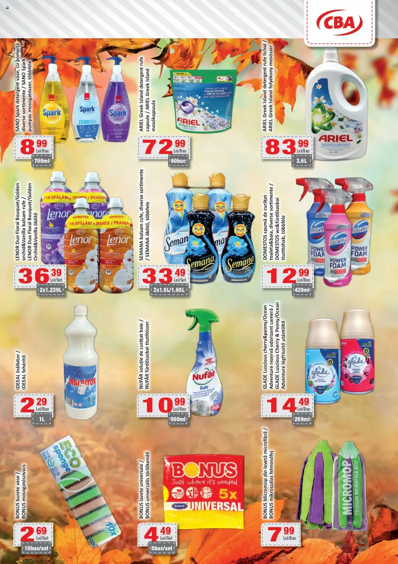 Catalog CBA 10 - 22 Octombrie 2025 | Pagina 11 | Produse: Cameră, Balsam, Detergent, Lavete