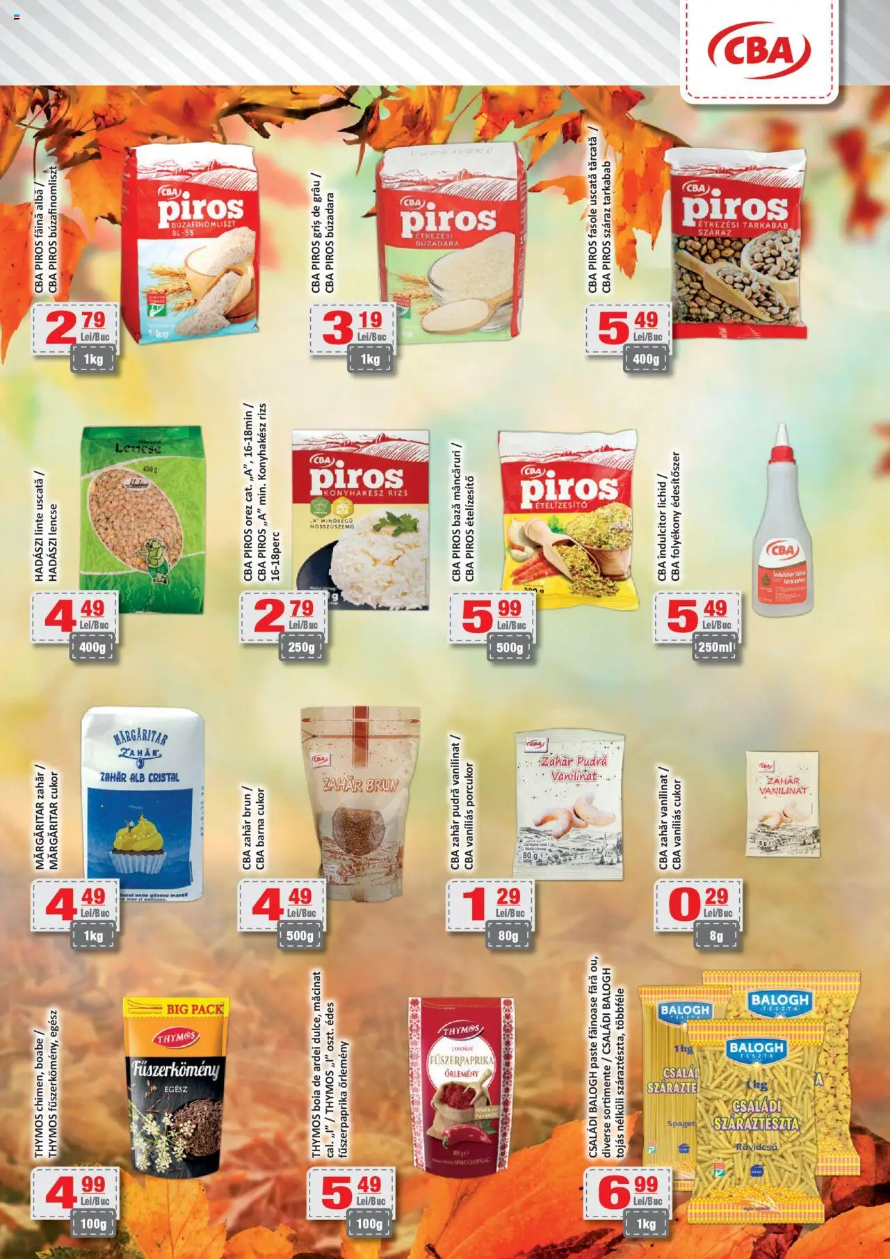 Catalog CBA 10 - 22 Octombrie 2025 | Pagina 5 | Produse: Pudră, Făină, Orez, Zahăr