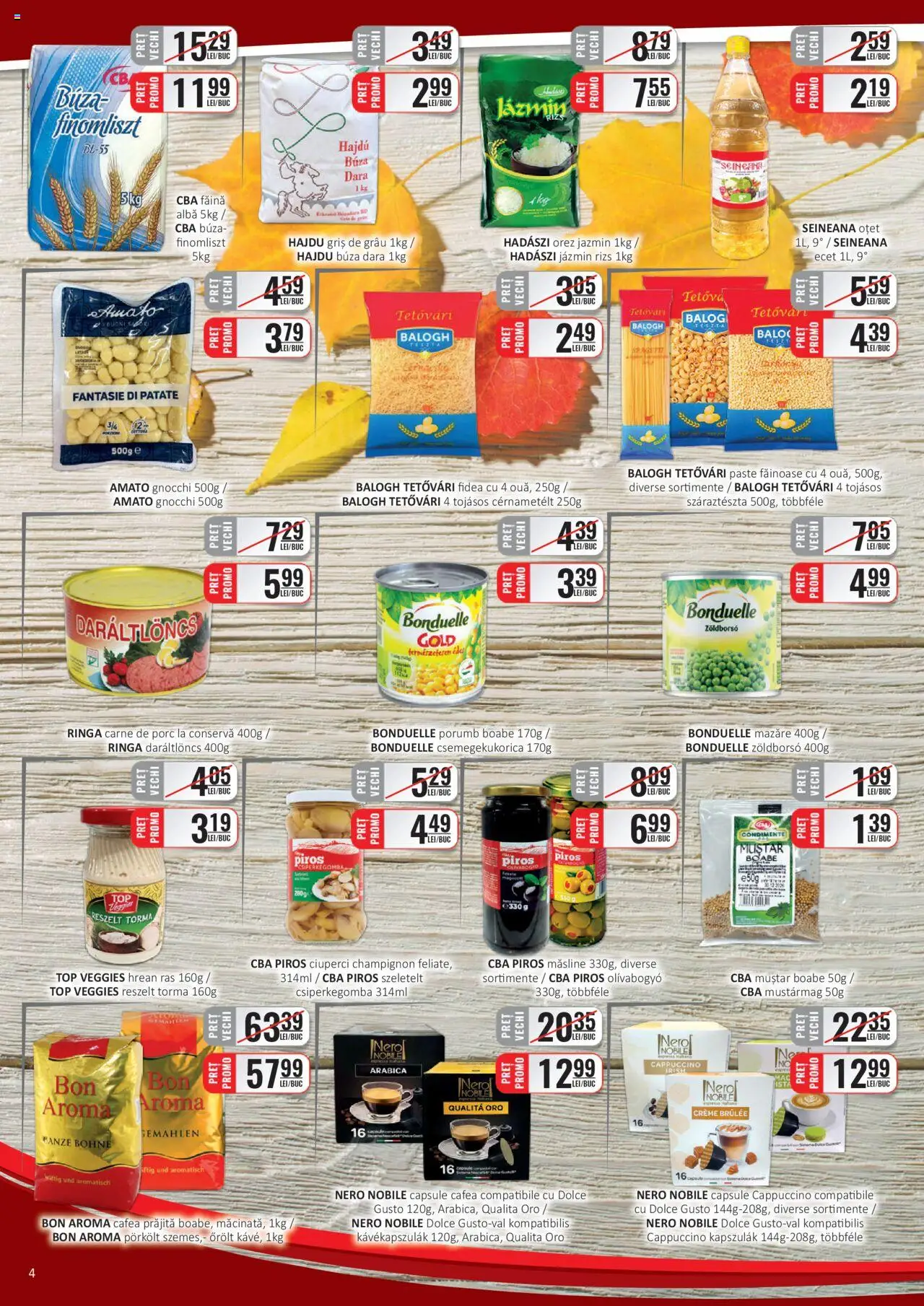 Catalog CBA 1 - 14 Octombrie 2025 | Pagina 4 | Produse: Top, Oțet, Carne De Porc, Muștar