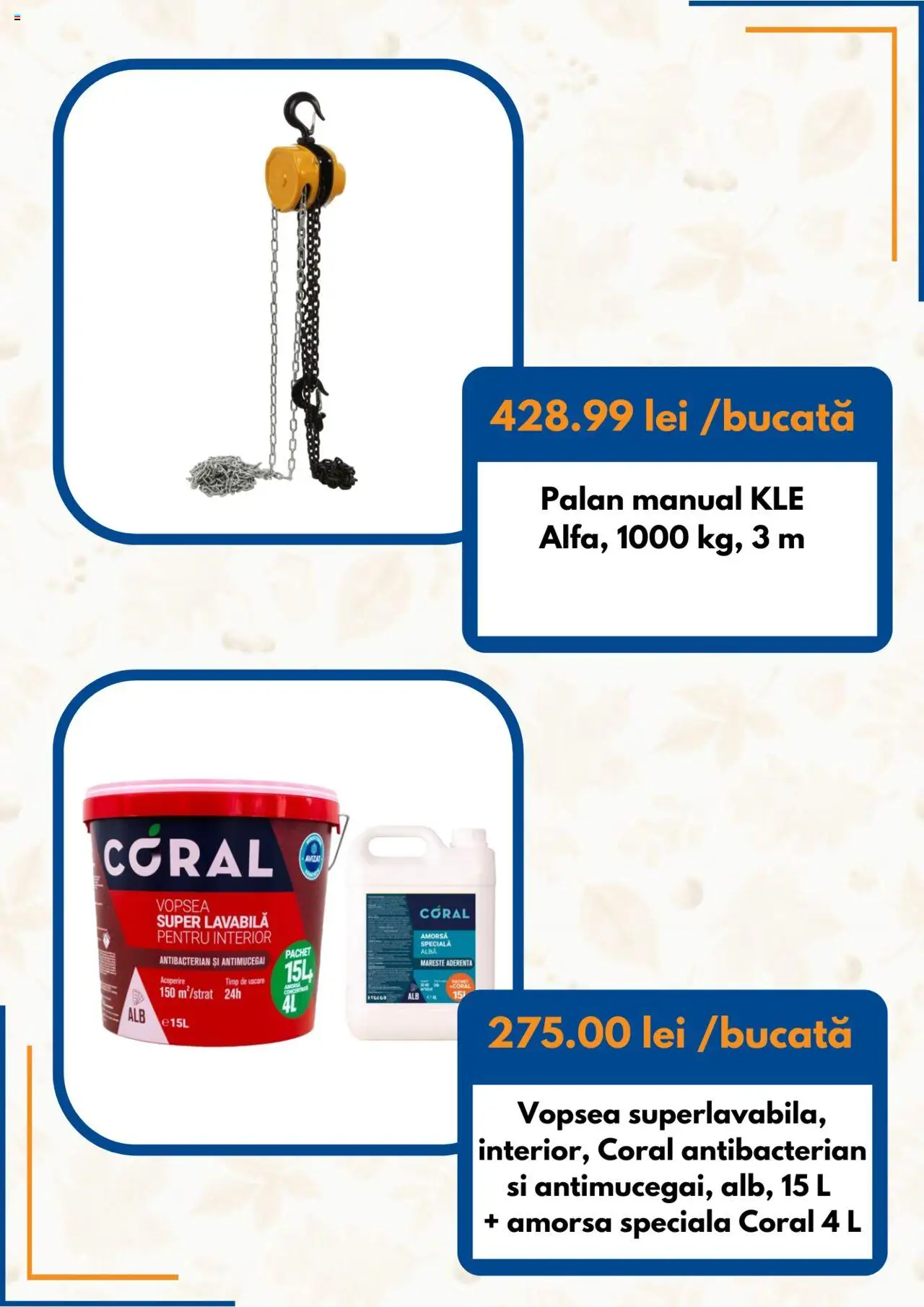 Catalog Dedeman 1 - 30 Octombrie 2025 | Pagina 3 | Produse: Vopsea, Türk kahvesi öğütme değirmeni, Amorsă