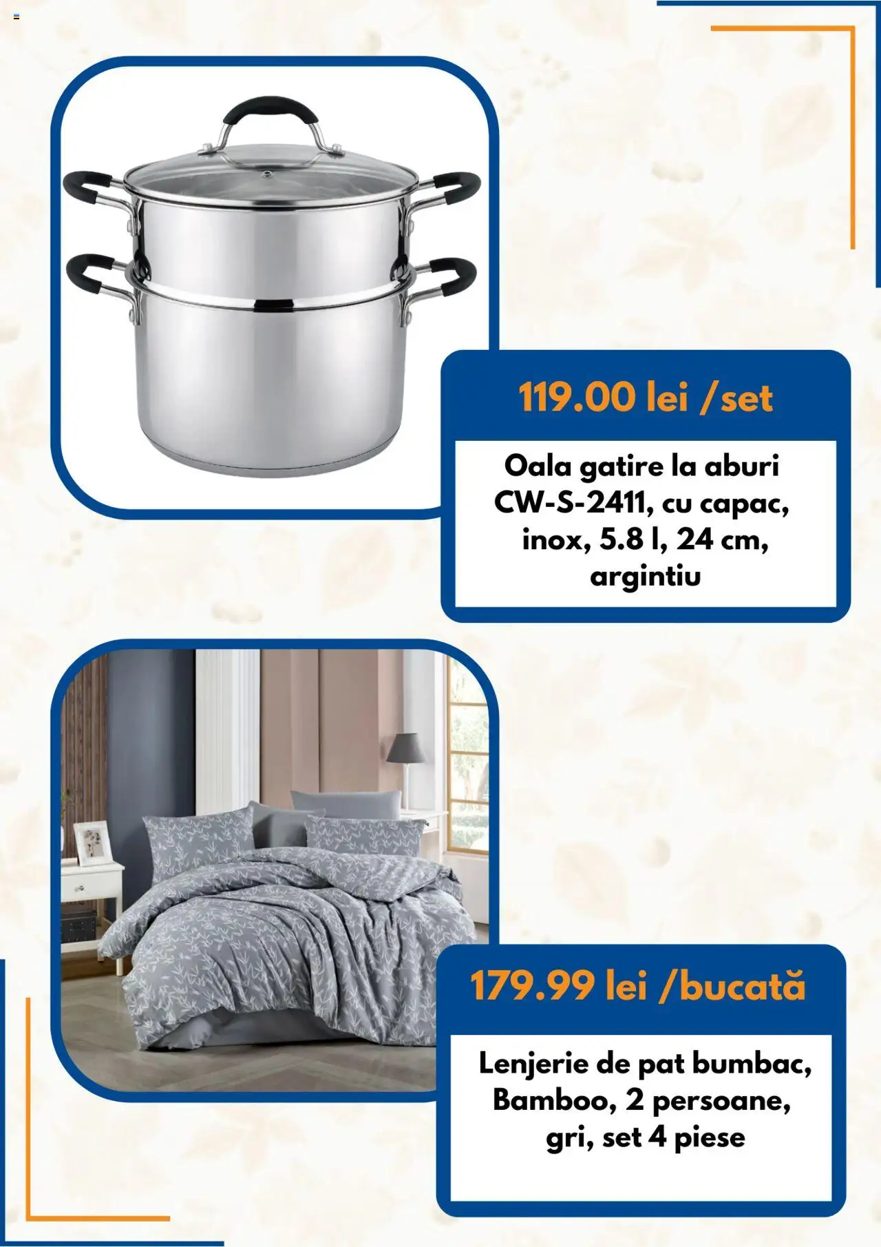 Catalog Dedeman 1 - 30 Octombrie 2025 | Pagina 7 | Produse: Oală, Pat, Lenjerie de pat