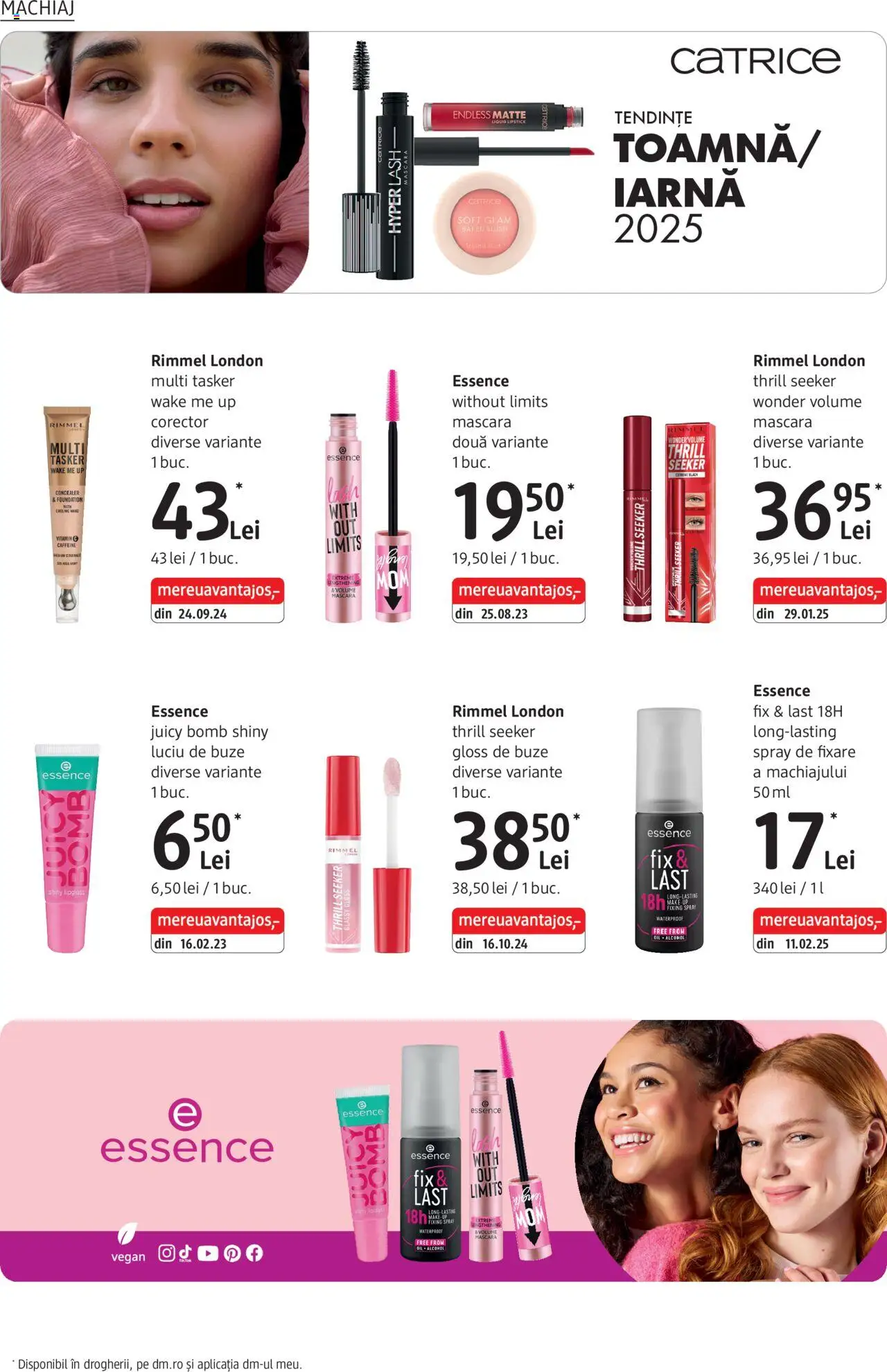 Catalog DM Drogerie Markt 2 Octombrie - 3 Noiembrie 2025 | Pagina 12 | Produse: Machiaj, Concealer, Blush, Mascara