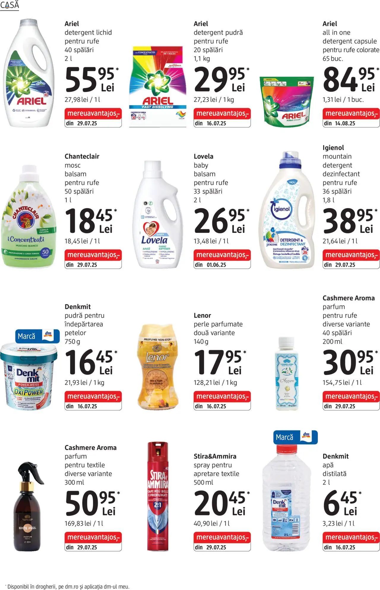 Catalog DM Drogerie Markt 2 Octombrie - 3 Noiembrie 2025 | Pagina 8 | Produse: Parfum, Balsam, Îndepărtarea petelor, Haine