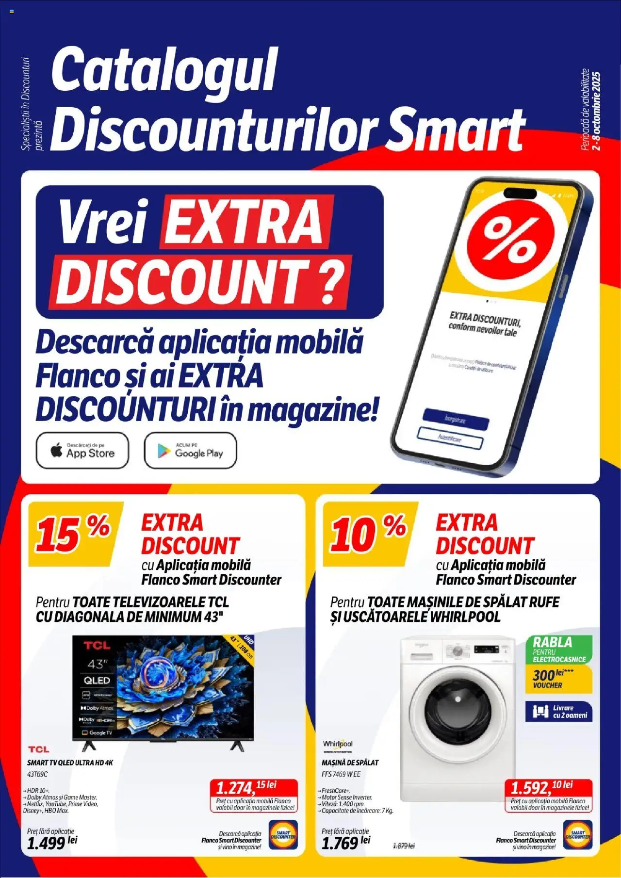 Catalog Flanco 2 - 7 Octombrie 2025 | Pagina 1 | Produse: Mașină De Spălat