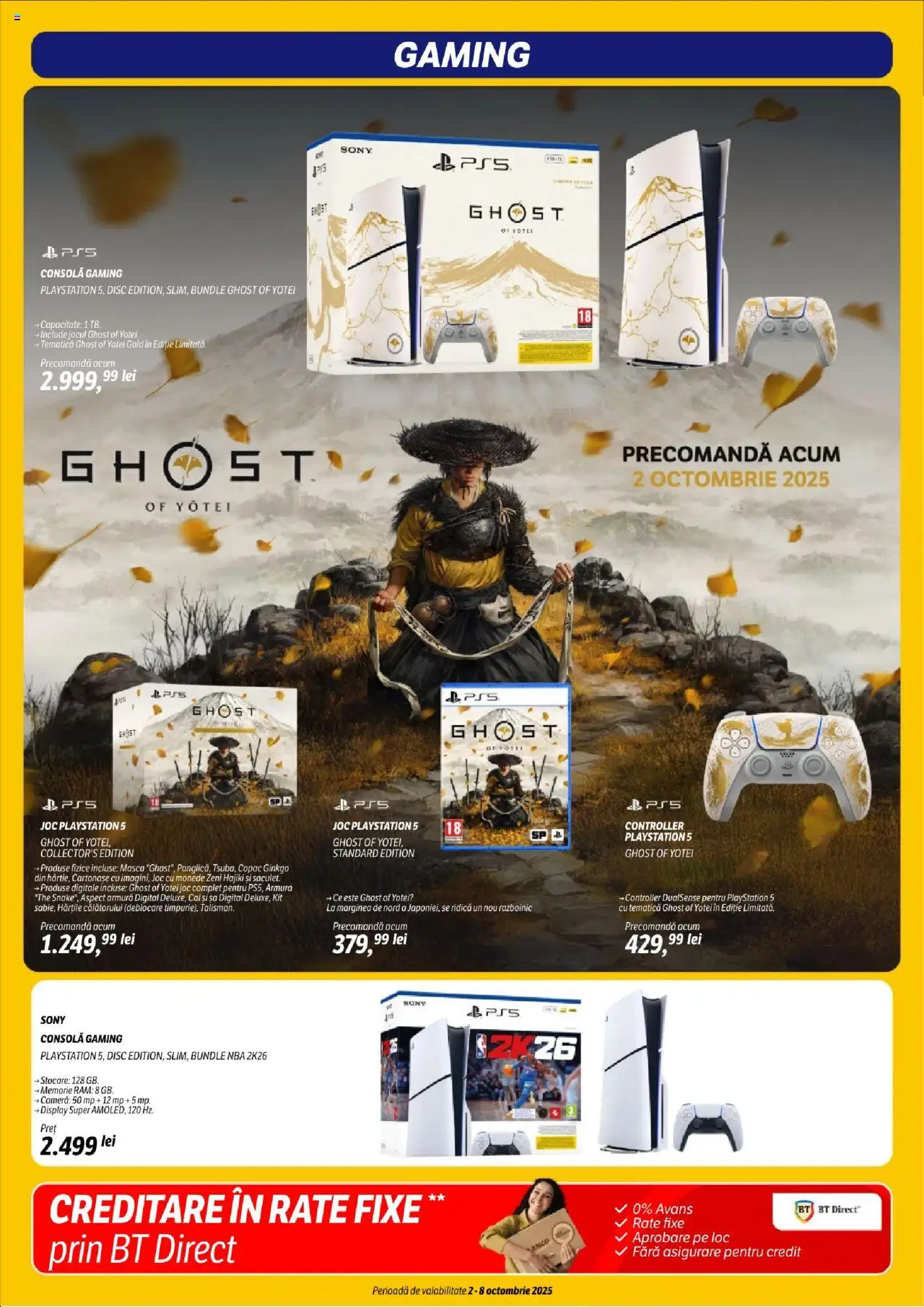 Catalog Flanco 2 - 7 Octombrie 2025 | Pagina 16 | Produse: Memorie, Cameră, Playstation, Disc