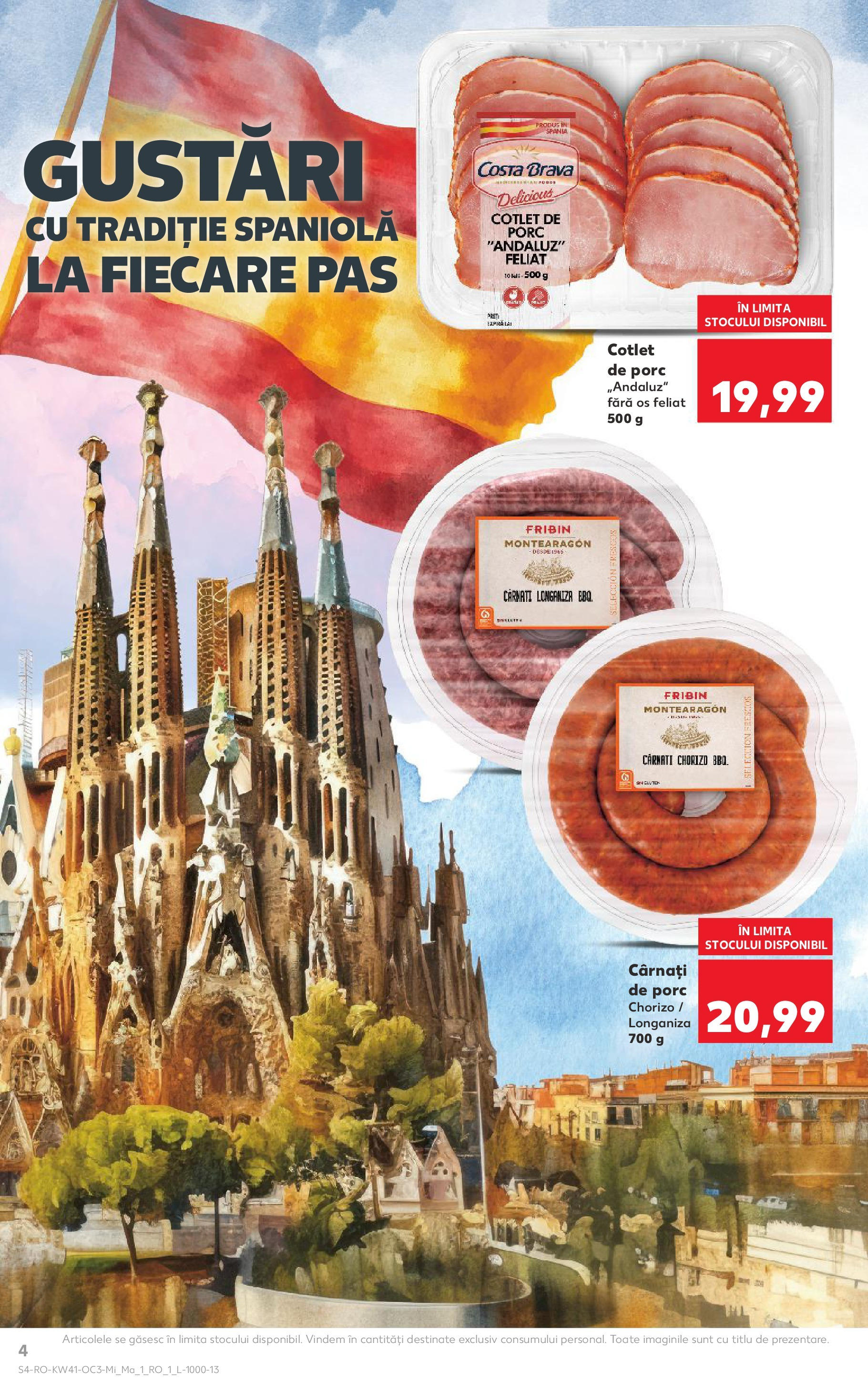 Catalog Kaufland 8 - 13 Octombrie 2025 | Pagina 4 | Produse: Lait de coco, Cârnați