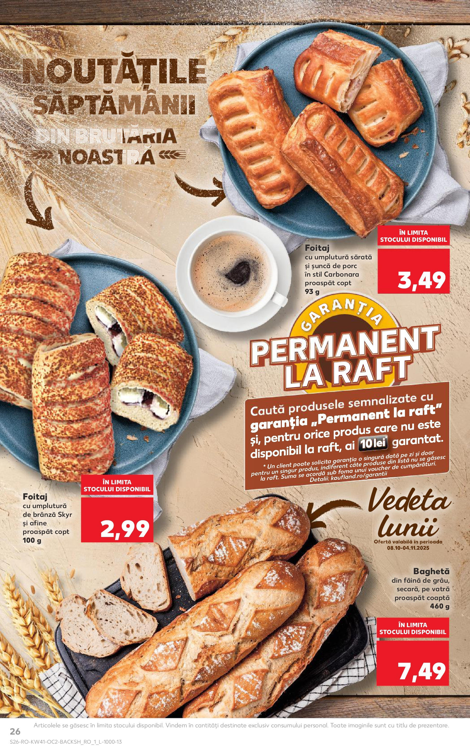 Catalog Kaufland 8 - 13 Octombrie 2025 | Pagina 26 | Produse: Afine, Raft, Brânză, Făină