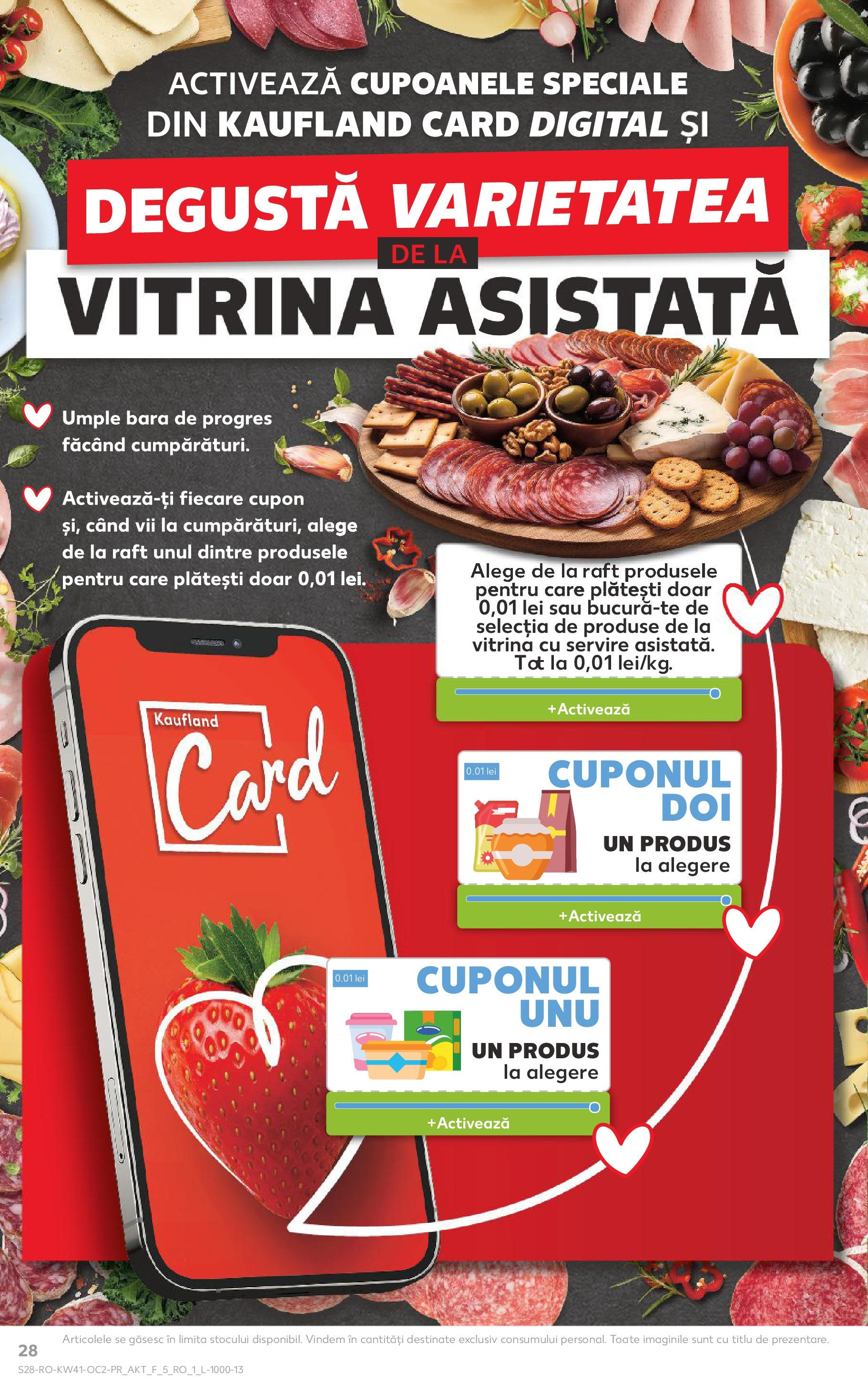Catalog Kaufland 8 - 13 Octombrie 2025 | Pagina 28 | Produse: Raft, Vitrină