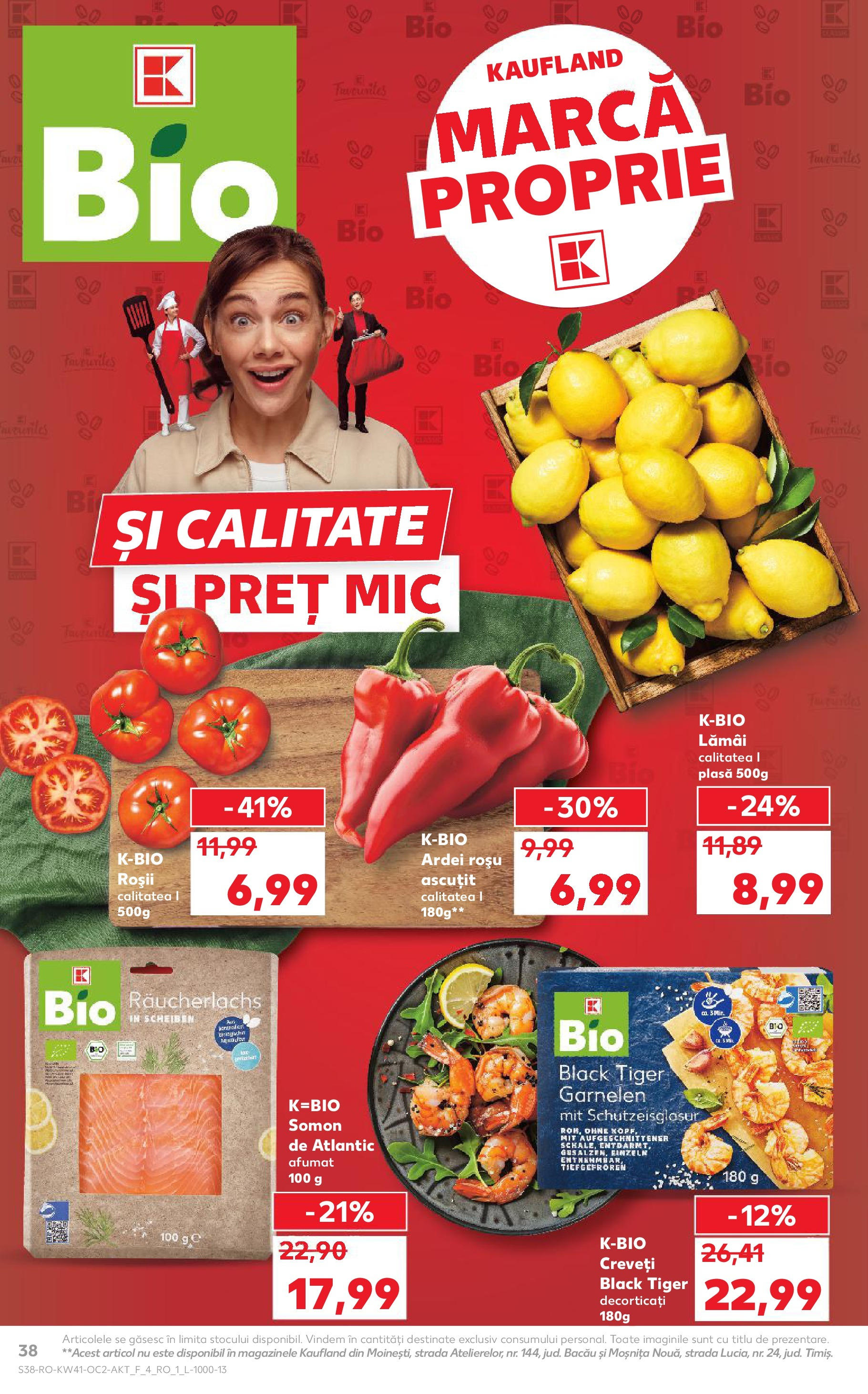 Catalog Kaufland 8 - 13 Octombrie 2025 | Pagina 38 | Produse: Ardei, Roșii