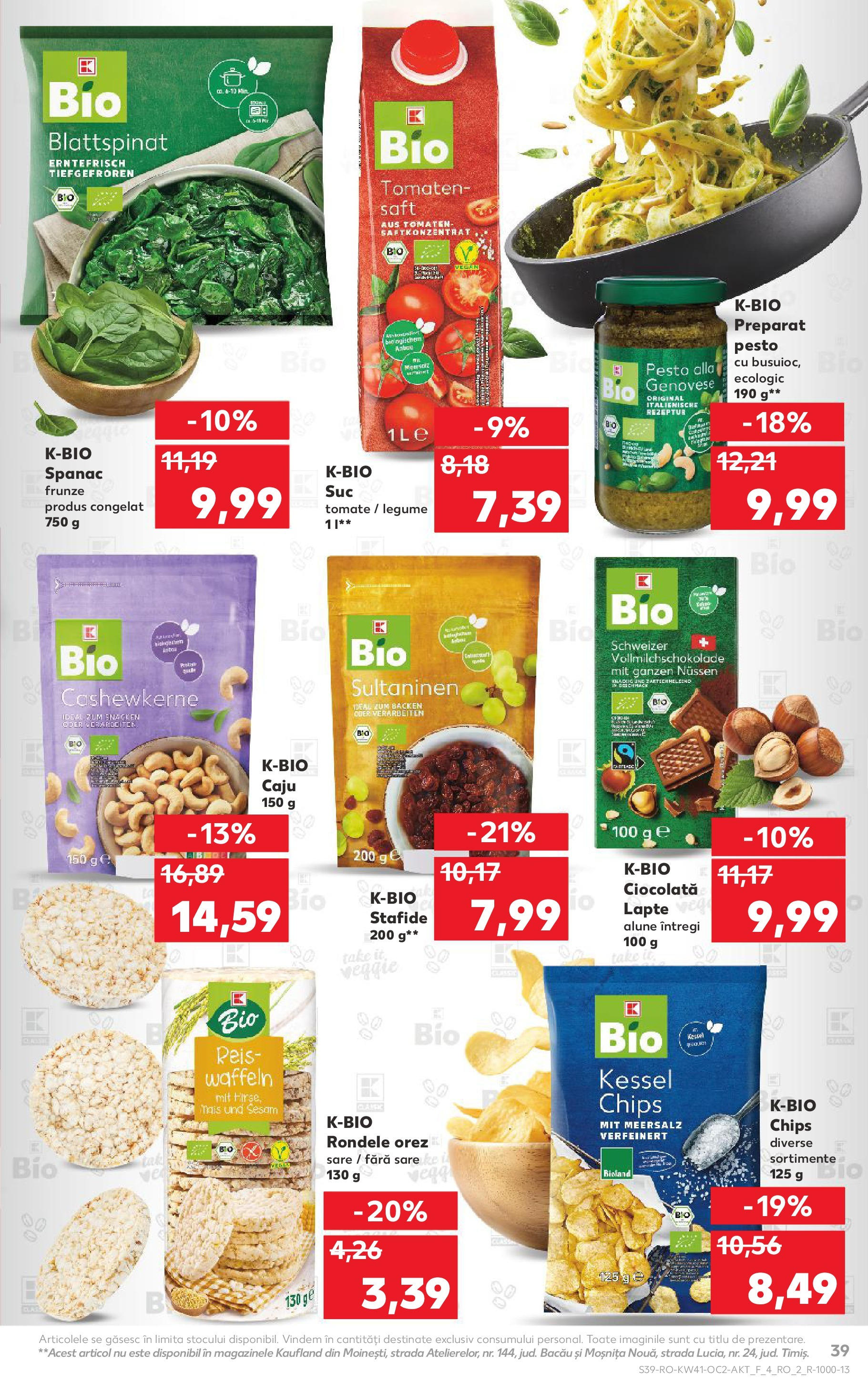 Catalog Kaufland 8 - 13 Octombrie 2025 | Pagina 39 | Produse: Şerit ödül, Alune, Orez, Legume