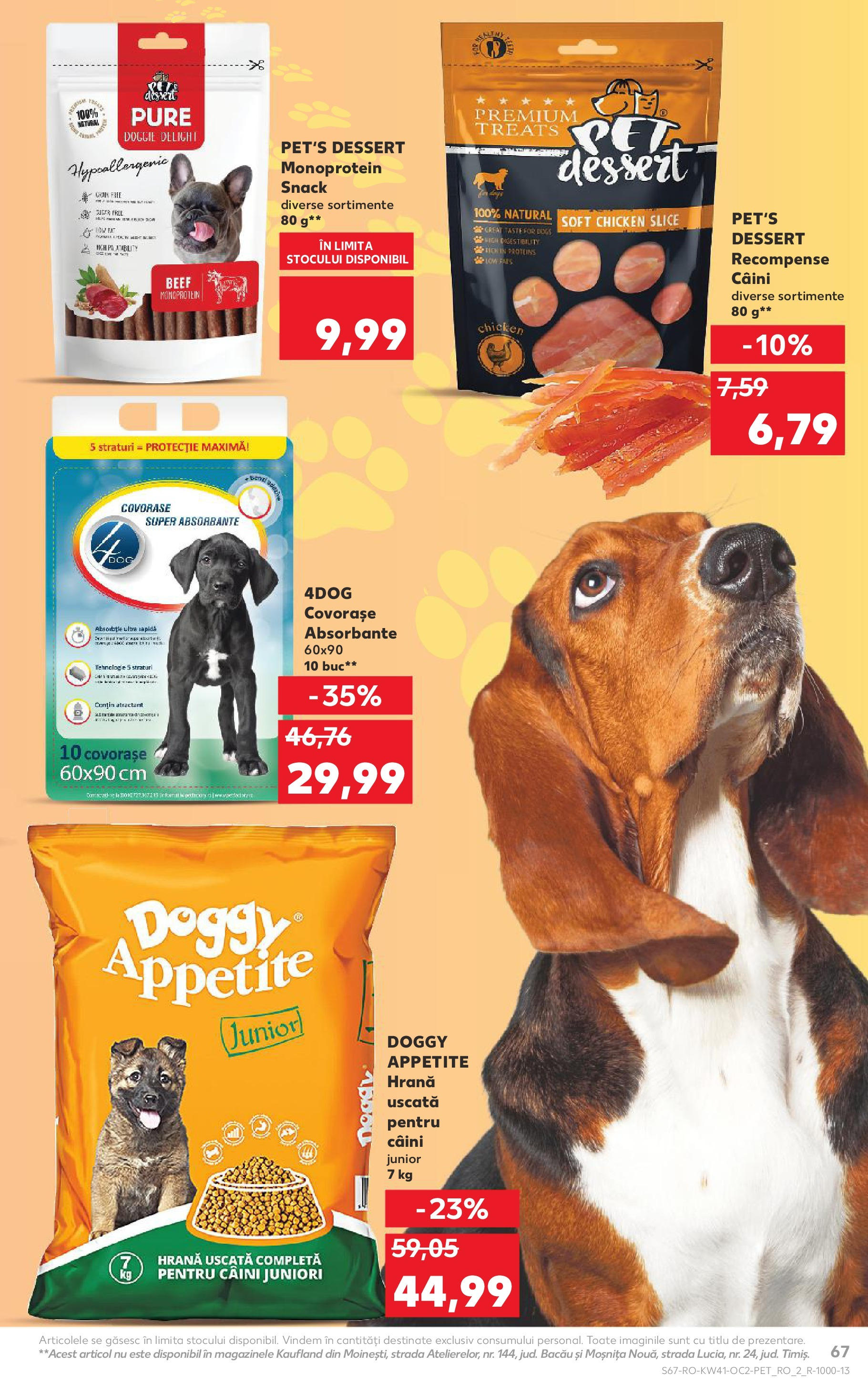 Catalog Kaufland 8 - 13 Octombrie 2025 | Pagina 67 | Produse: Absorbante