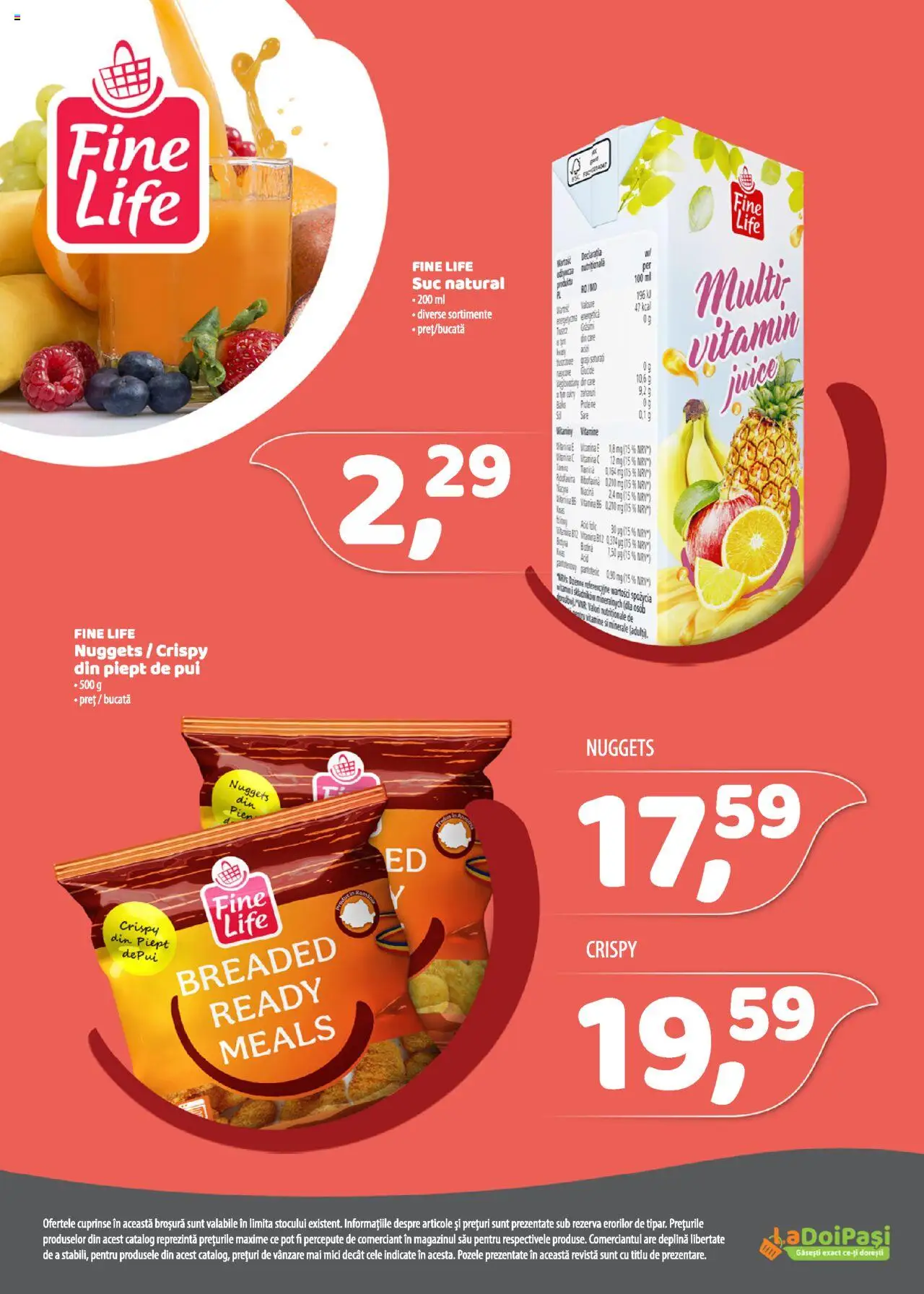 Catalog La Doi Pași 1 - 30 Octombrie 2025 | Pagina 15 | Produse: Hacıyatmaz Kedi Oyuncağı, Mici, Suc, Sare