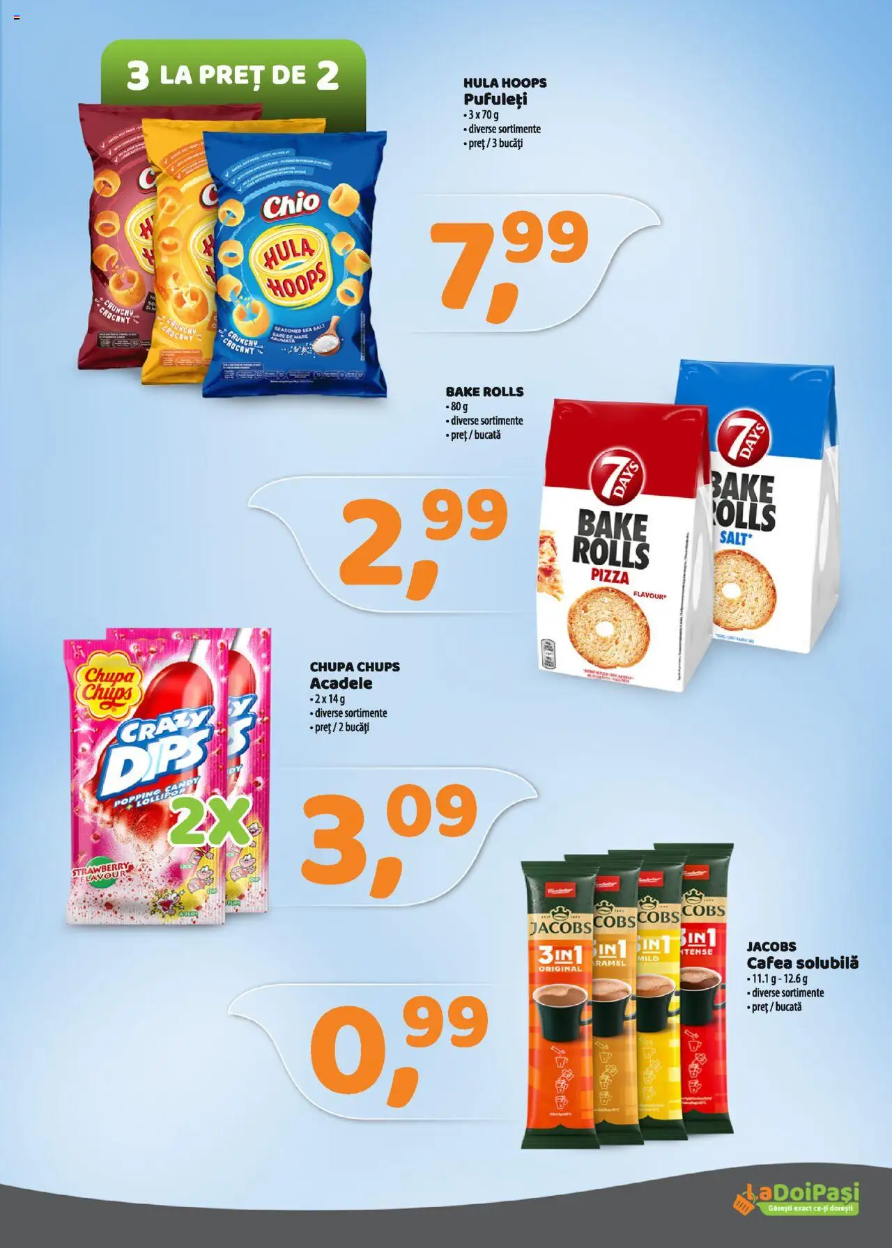 Catalog La Doi Pași 1 - 30 Octombrie 2025 | Pagina 5 | Produse: Köpek çiti, Pufuleți, Sare, Acadele