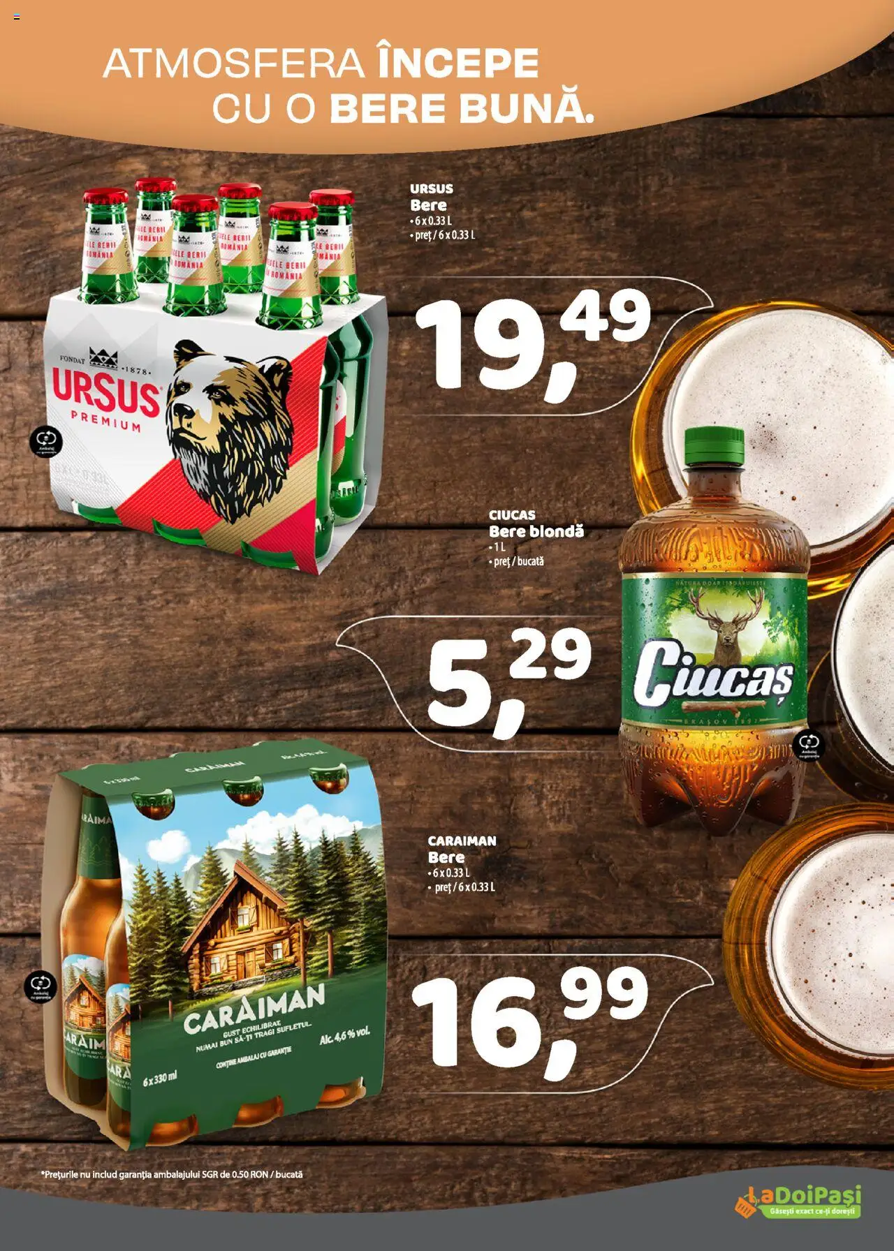 Catalog La Doi Pași 1 - 30 Octombrie 2025 | Pagina 6 | Produse: Bere
