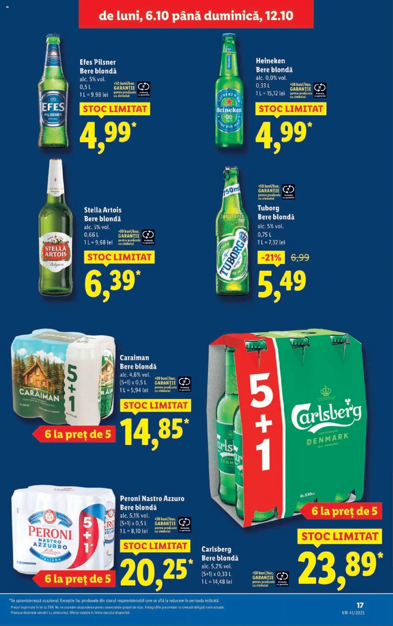 Catalog LIDL 6 - 11 Octombrie 2025 | Pagina 17 | Produse: Bere