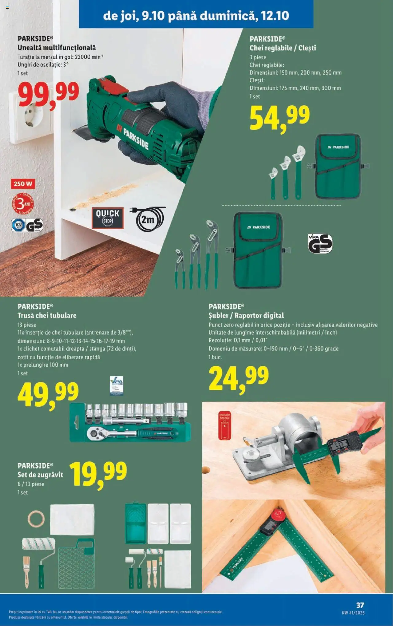 Catalog LIDL 6 - 11 Octombrie 2025 | Pagina 37 | Produse: Baterie