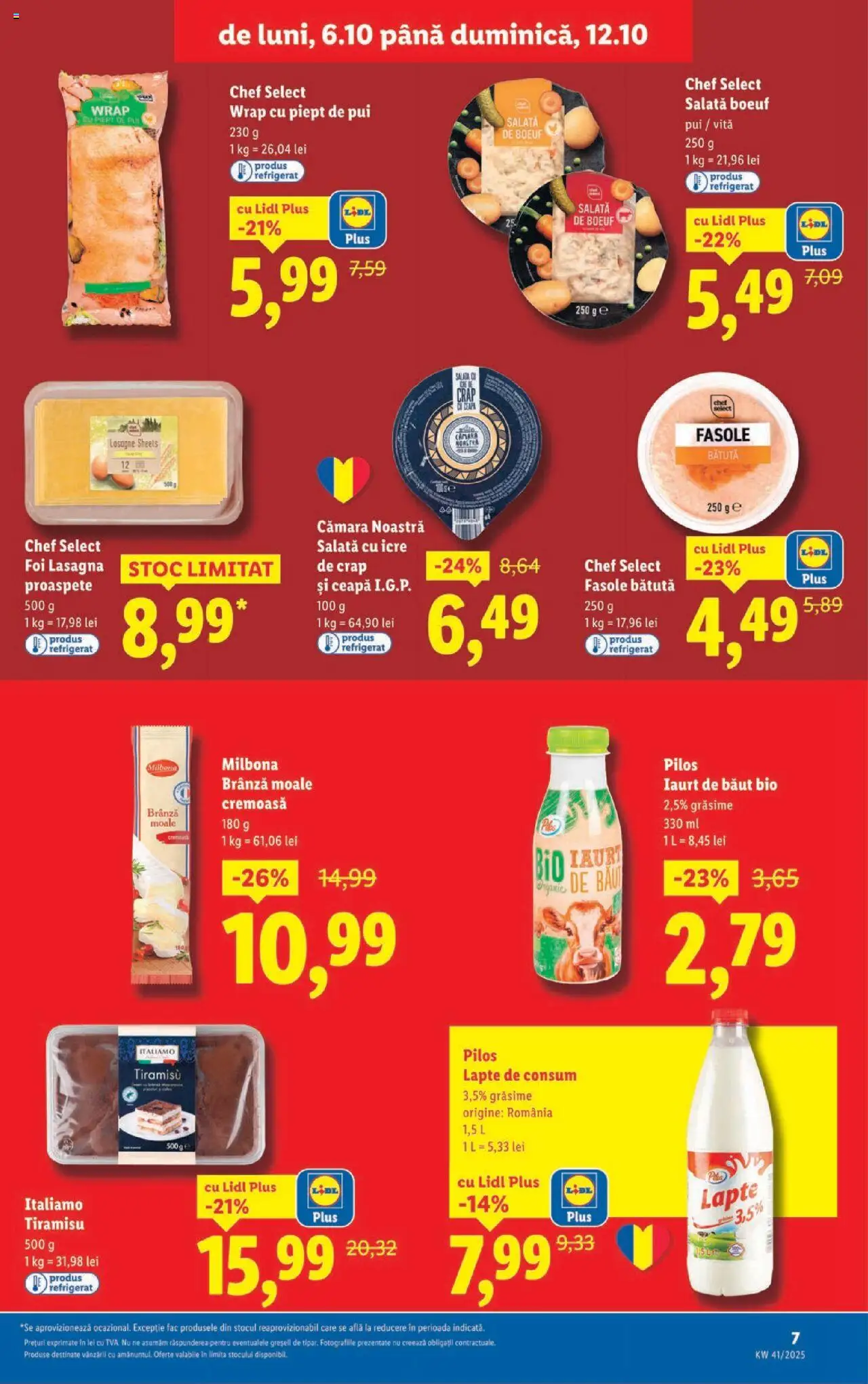 Catalog LIDL 6 - 11 Octombrie 2025 | Pagina 7 | Produse: Şerit ödül, Toplar, Hacıyatmaz Kedi Oyuncağı, Tiramisu
